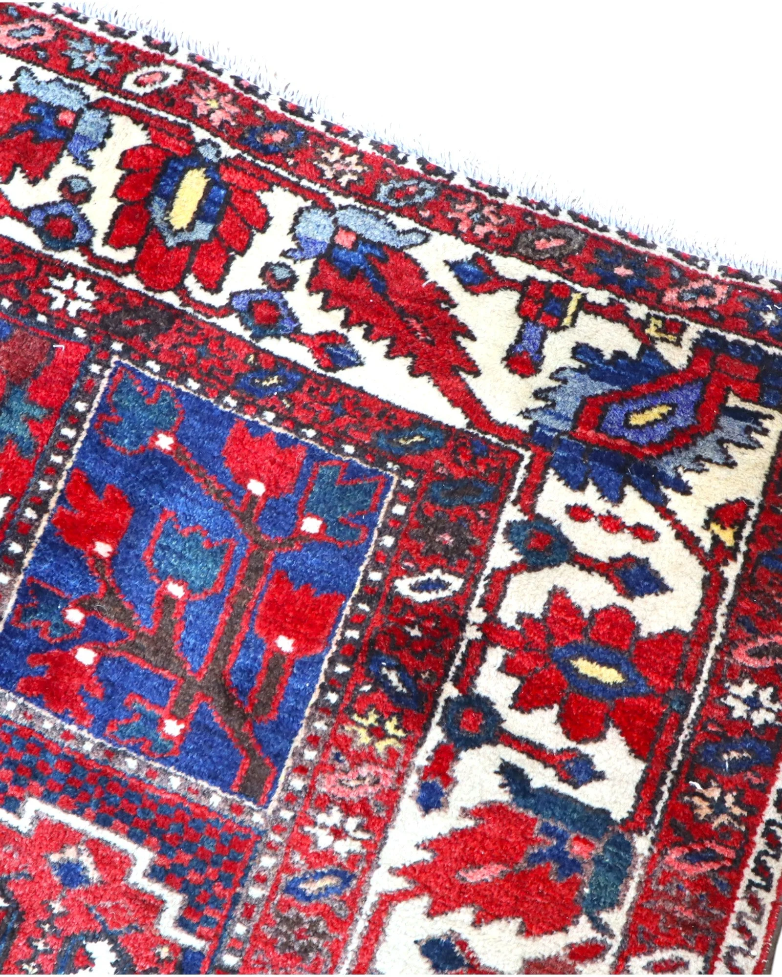 Hand-Knotted Wool Persian Rug, 306 × 211 cm