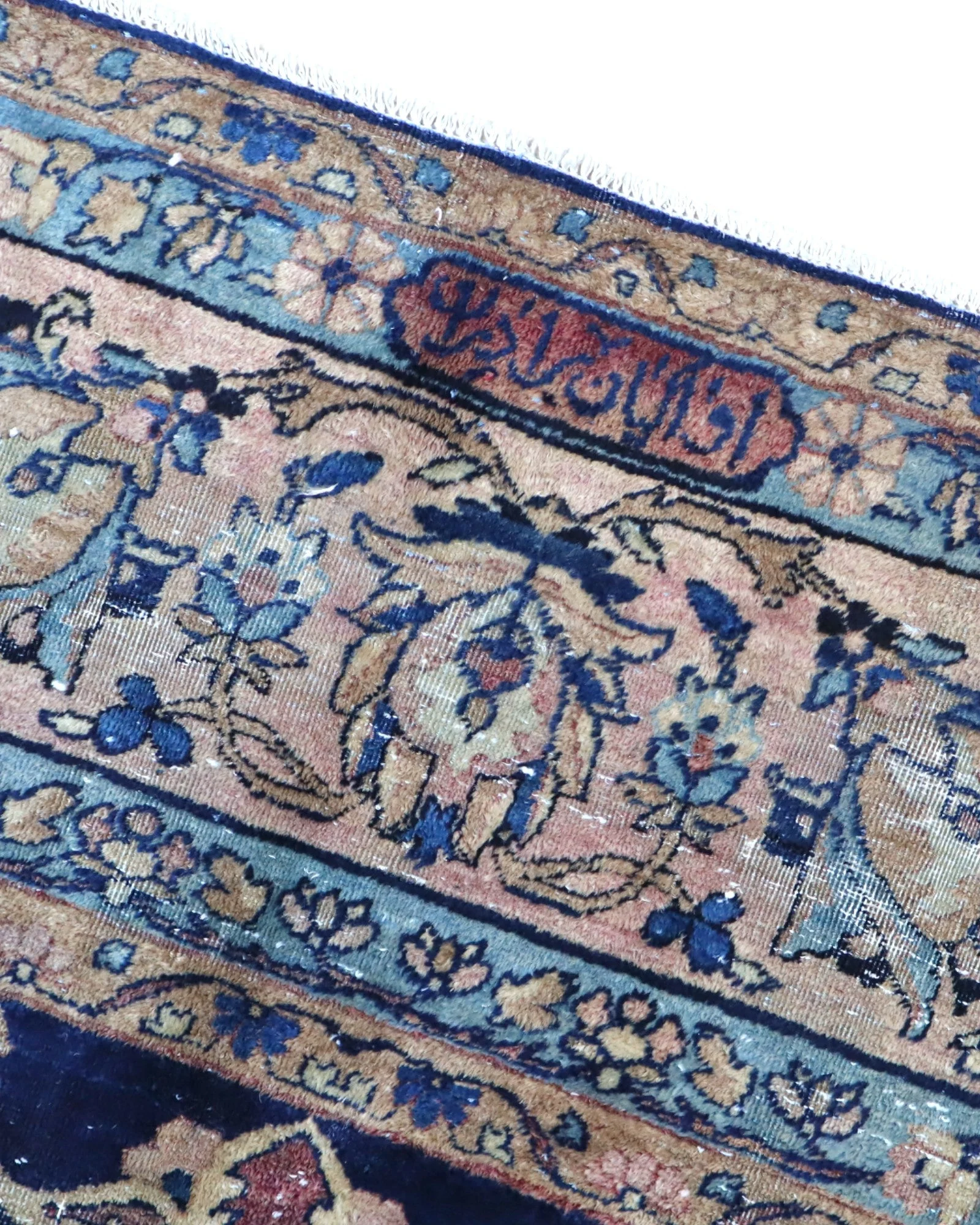 Kashan Persian Rug — hand-knotted, 362 × 247 cm, Wool
