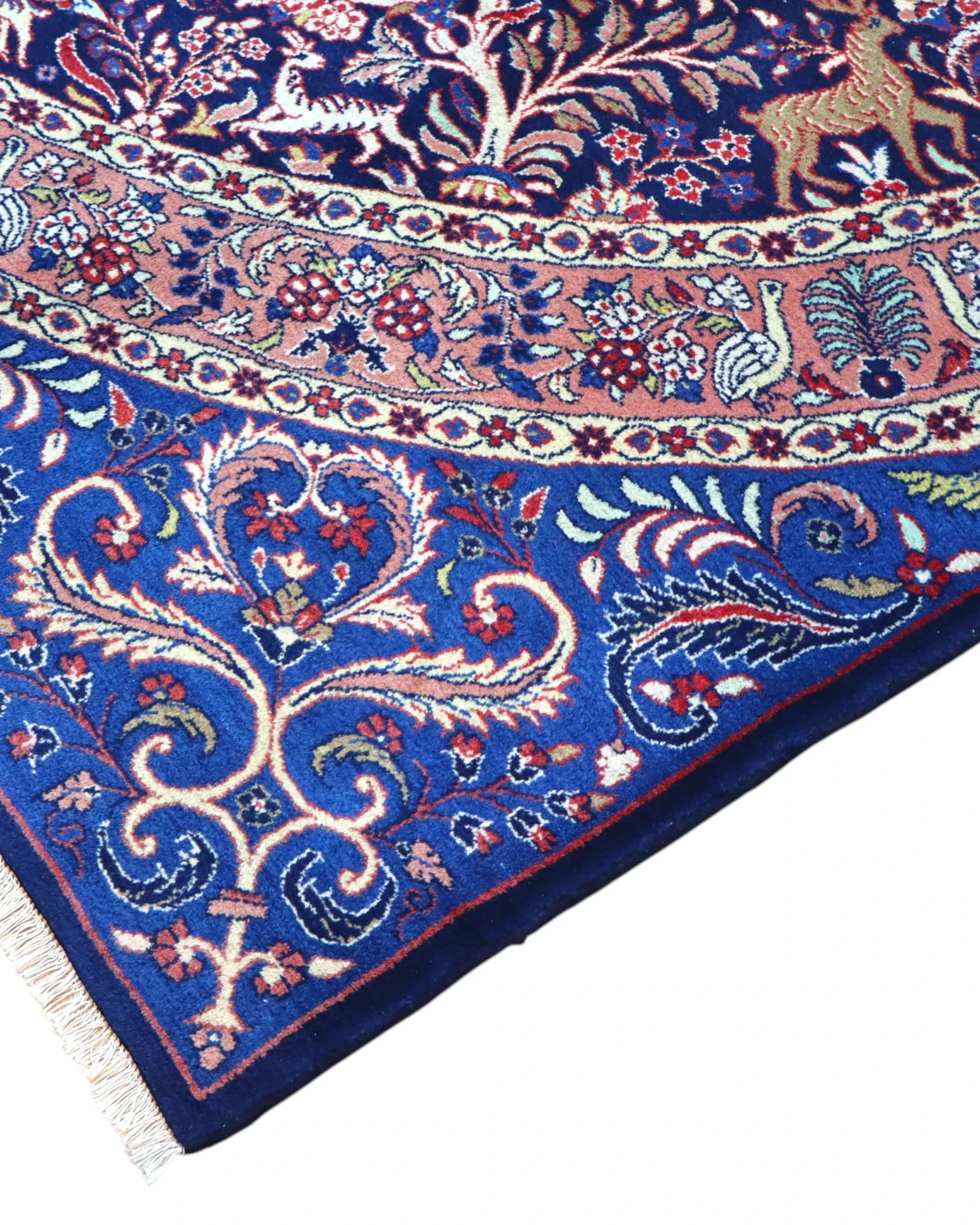 Kerman Persian Rug — hand-knotted, 261 × 264 cm, Wool