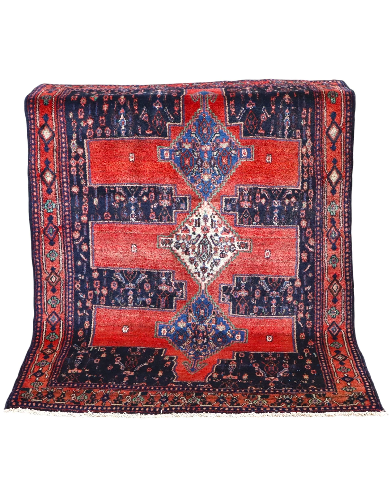 Senneh Persian Rug — hand-knotted, 175 × 124 cm, Wool