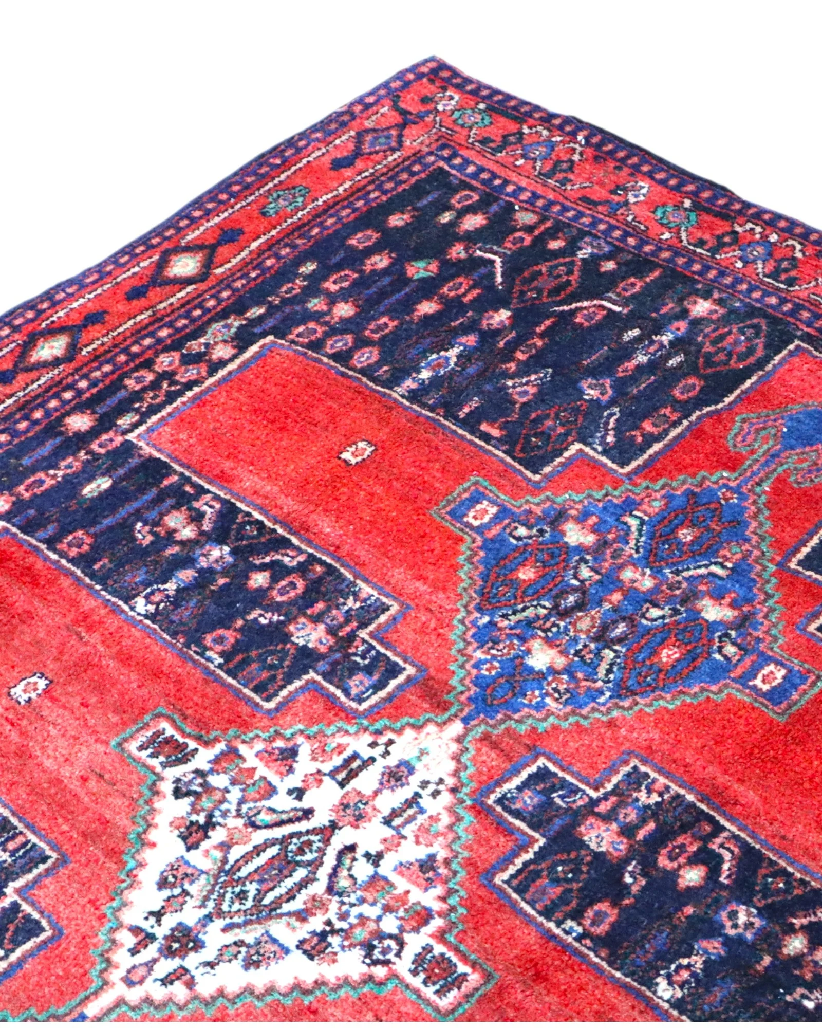 Senneh Persian Rug — hand-knotted, 175 × 124 cm, Wool