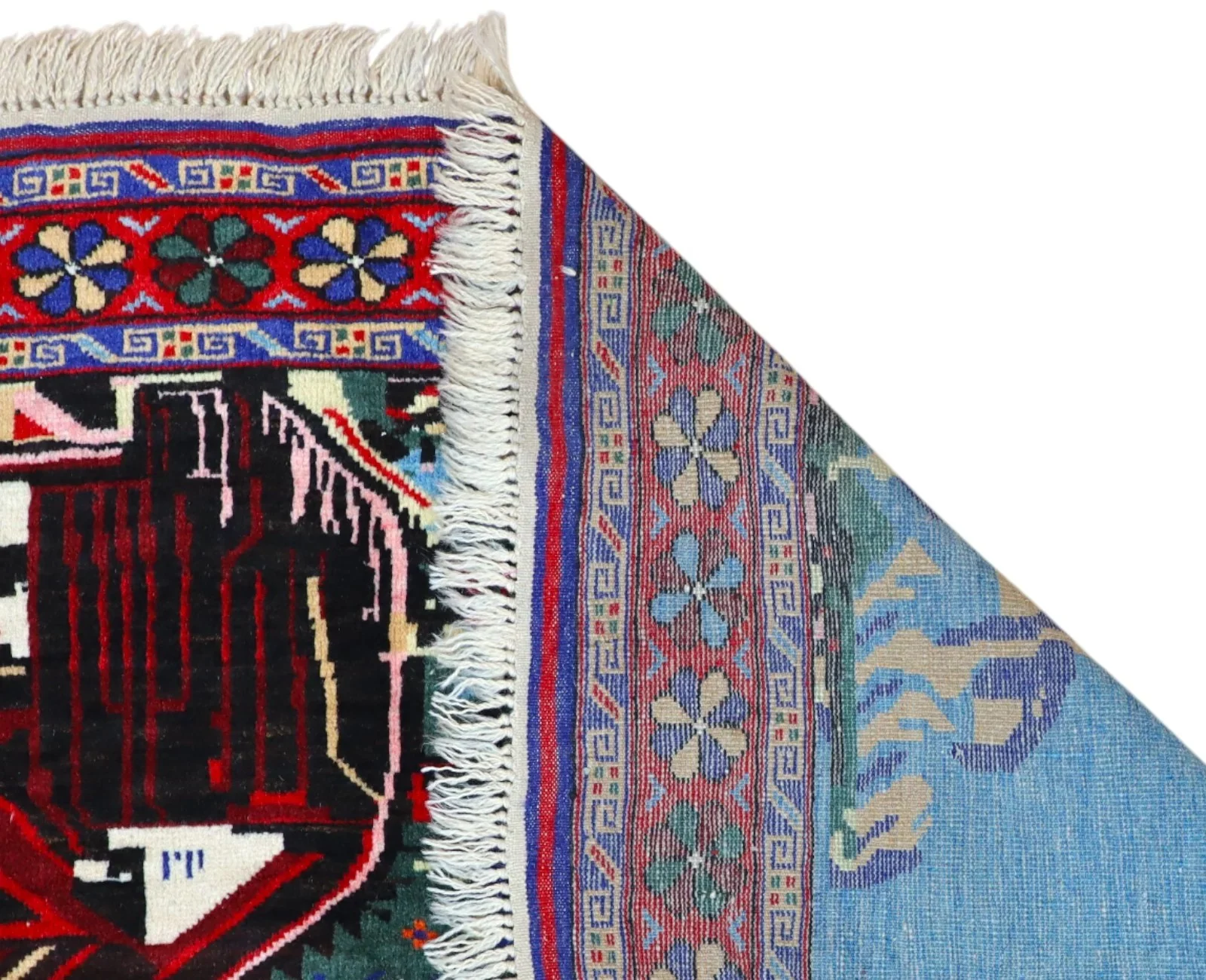 Senneh Persian Rug — hand-knotted, 167 × 134 cm, Wool