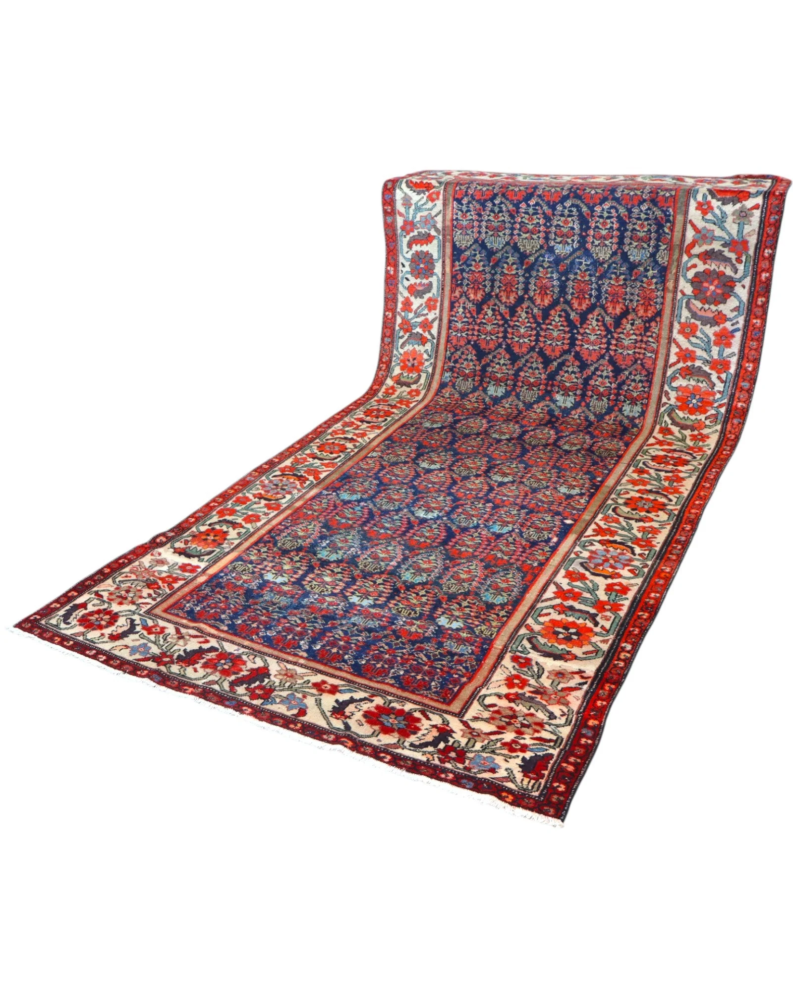 Malayer Persian Rug 350 × 176 cm, Wool, hand-knotted
