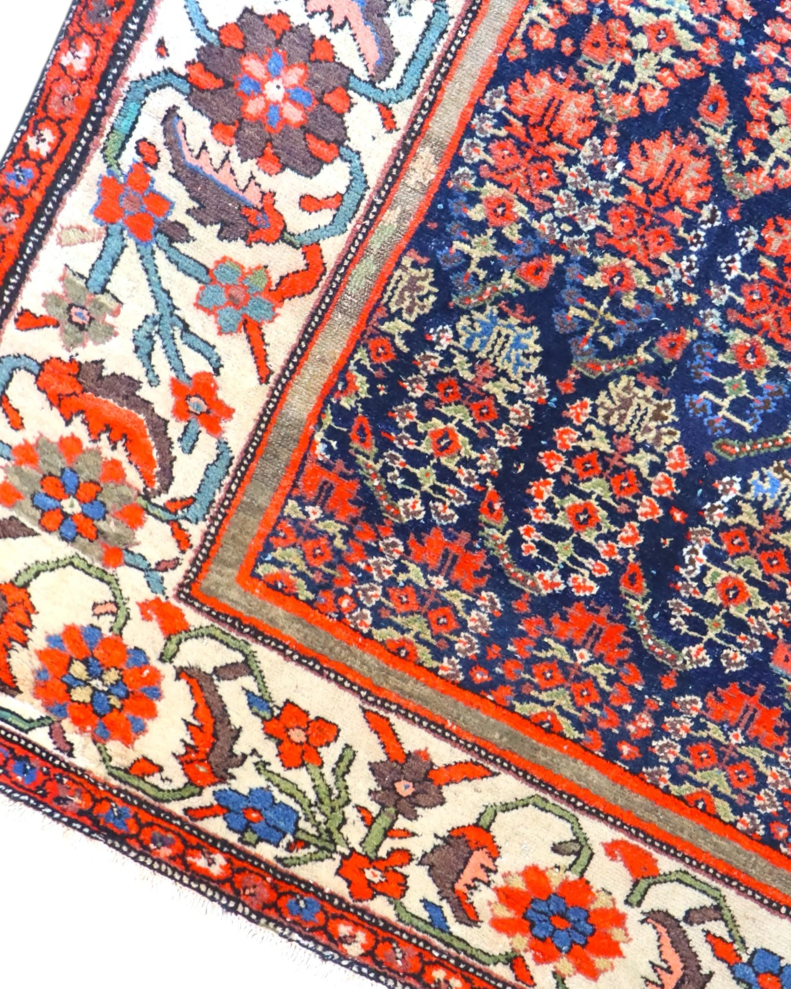 Malayer Persian Rug 350 × 176 cm, Wool, hand-knotted