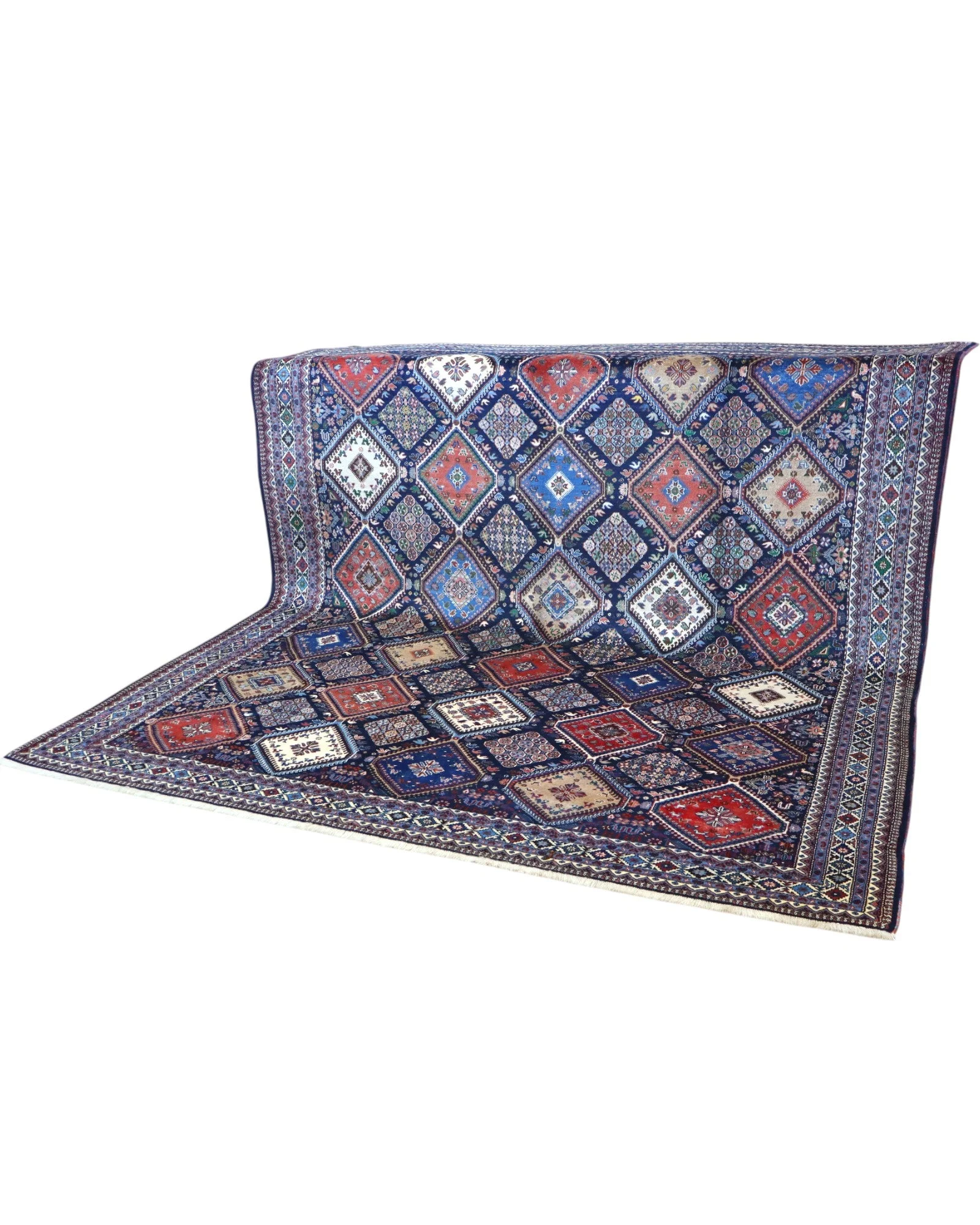 Persian Rug 268 × 244 cm, Wool, hand-knotted