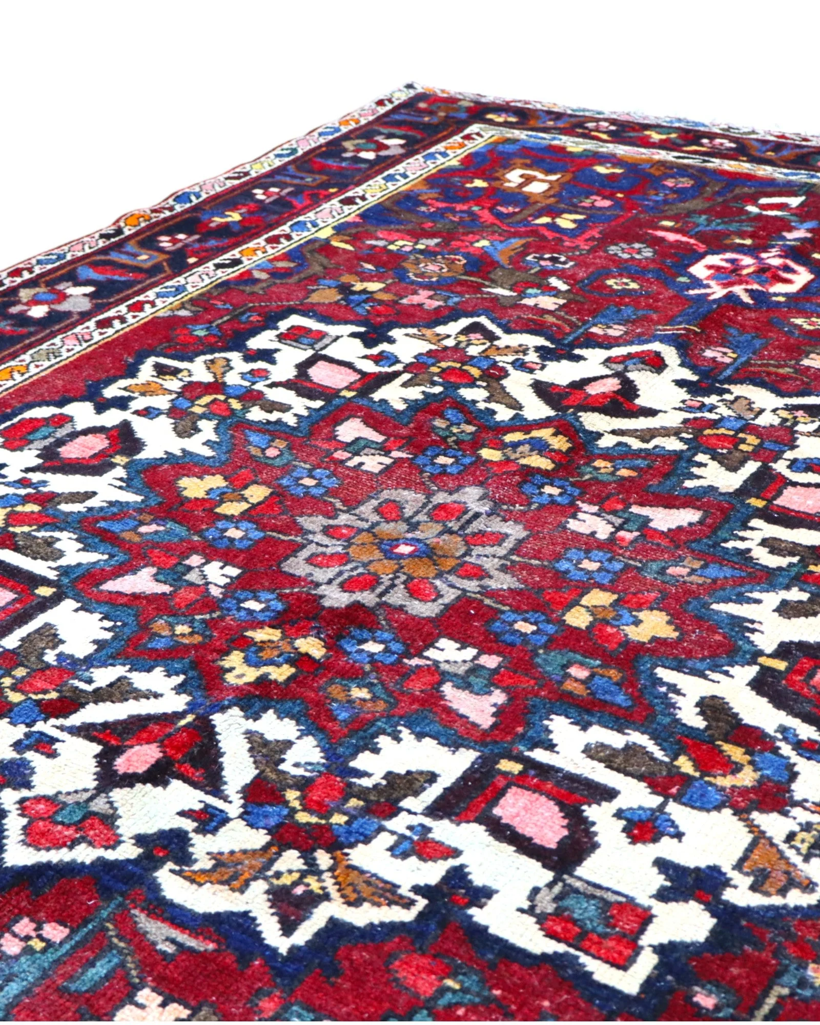 perserteppich-bakhtiari-214-x-149-cm-schurwolle-handgeknupft-27 Hand-Knotted Wool Bakhtiari Persian Rug, 214 × 149 cm