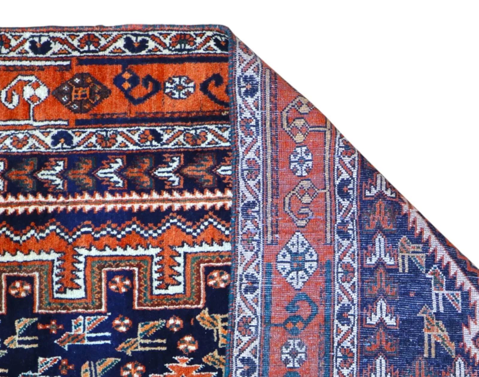 Afshar Persian Rug 200 × 150 cm, Wool, hand-knotted