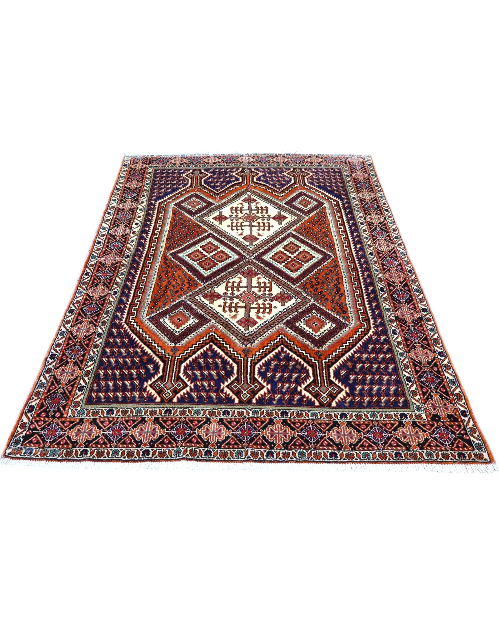 perserteppich-afshar-227-x-146-cm-schurwolle-handgeknupft-14 Afshar Persian Rug 227 × 146 cm, Wool, hand-knotted