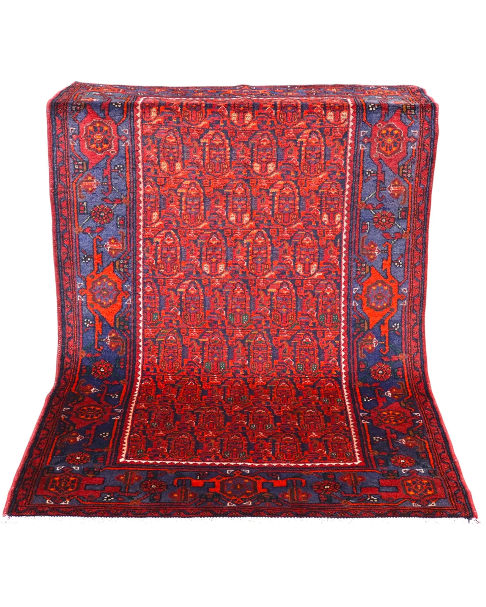 Senneh Persian Rug — hand-knotted, 214 × 132 cm, Wool