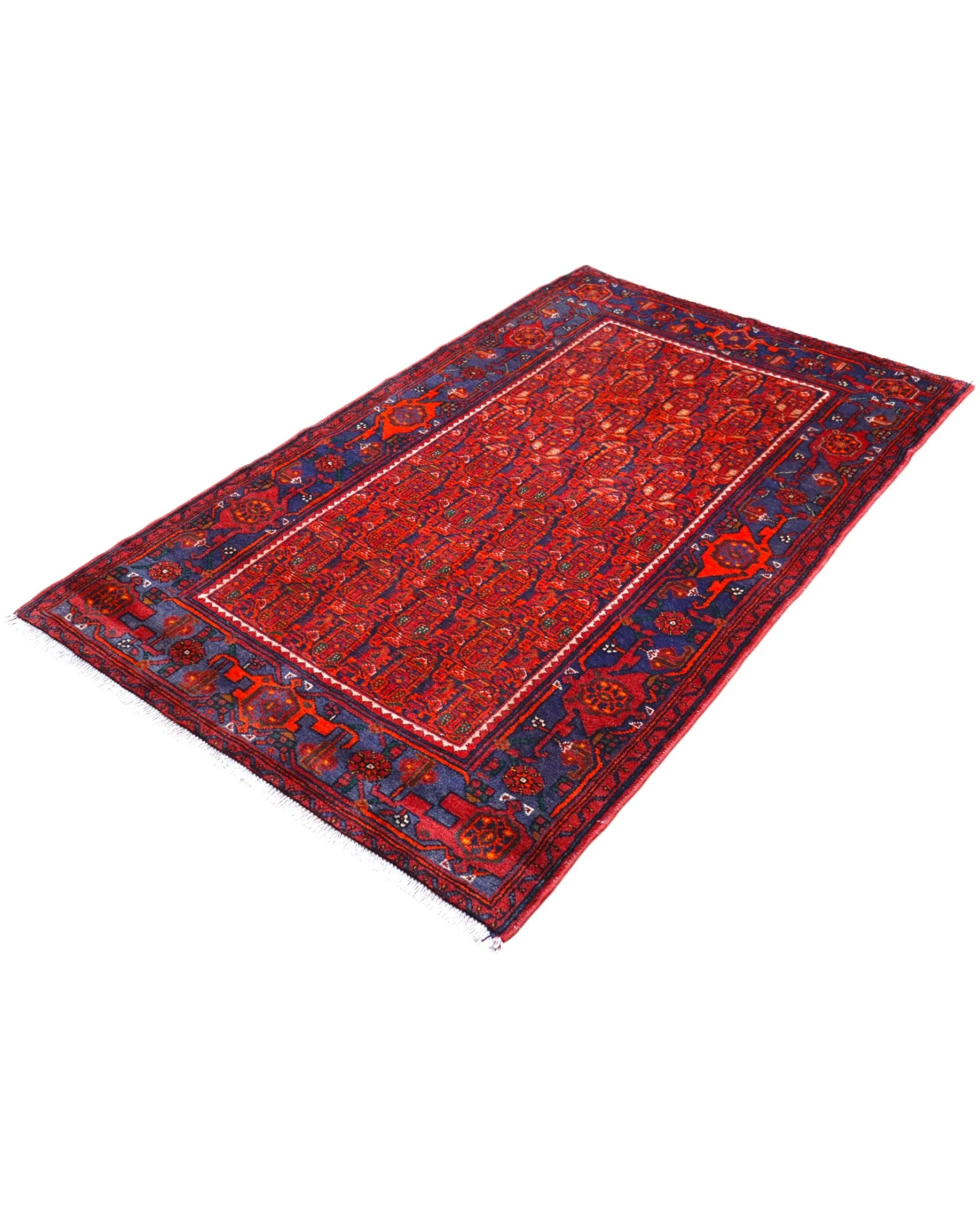 Senneh Persian Rug — hand-knotted, 214 × 132 cm, Wool