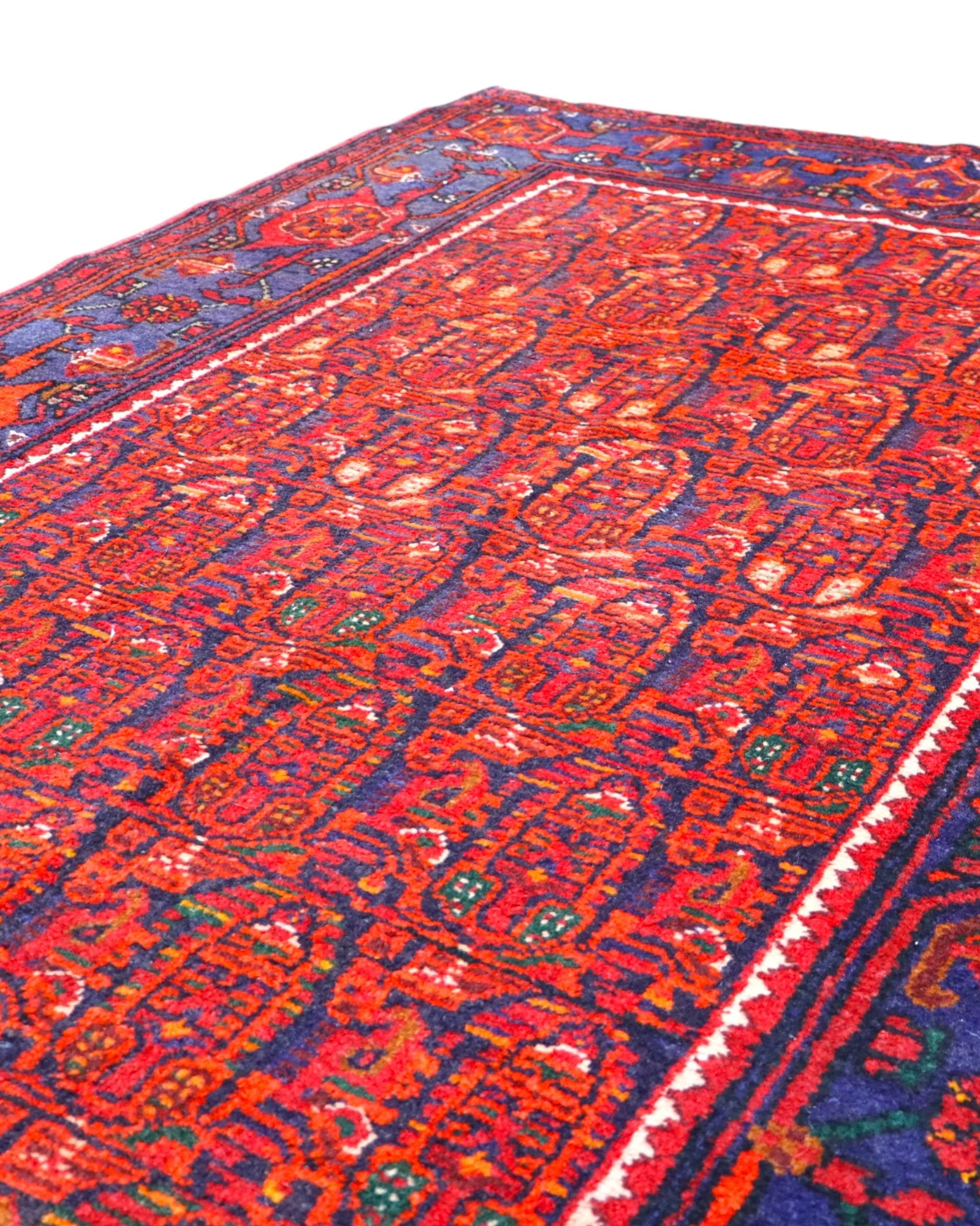 Senneh Persian Rug — hand-knotted, 214 × 132 cm, Wool