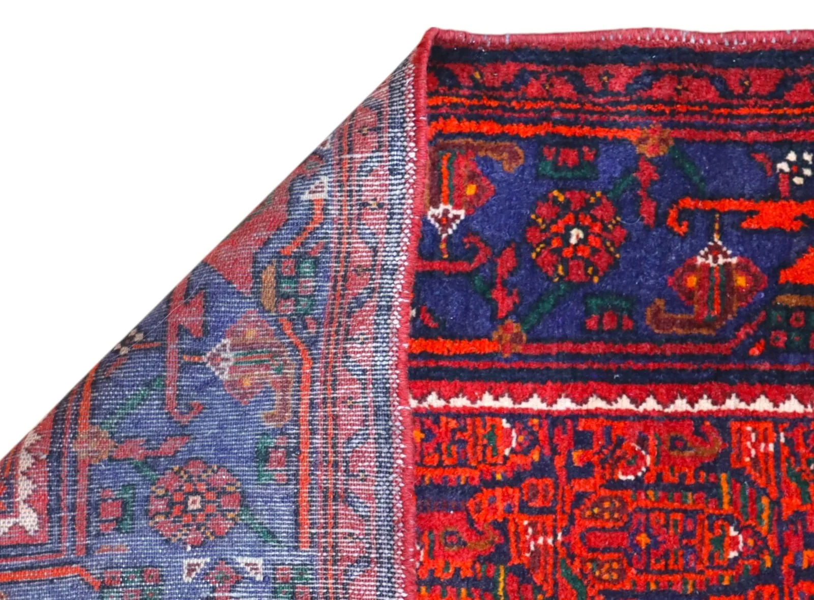 Senneh Persian Rug — hand-knotted, 214 × 132 cm, Wool