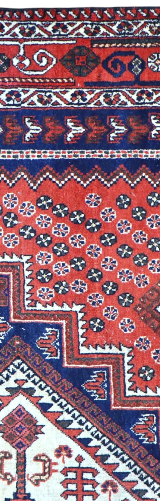 perserteppich-afshar-214-x-157-cm-schurwolle-handgeknupft-rot-rueckseite Afshar Persian Rug 214 × 157 cm, Wool, hand-knotted
