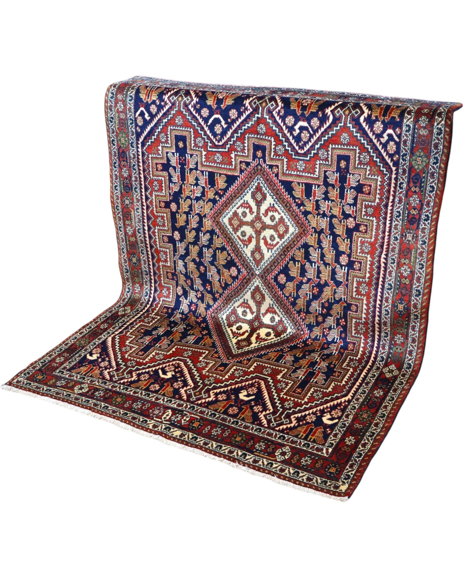 perserteppich-afshar-208-x-150-cm-schurwolle-handgeknupft-33 Afshar Persian Rug 208 × 150 cm, Wool, hand-knotted