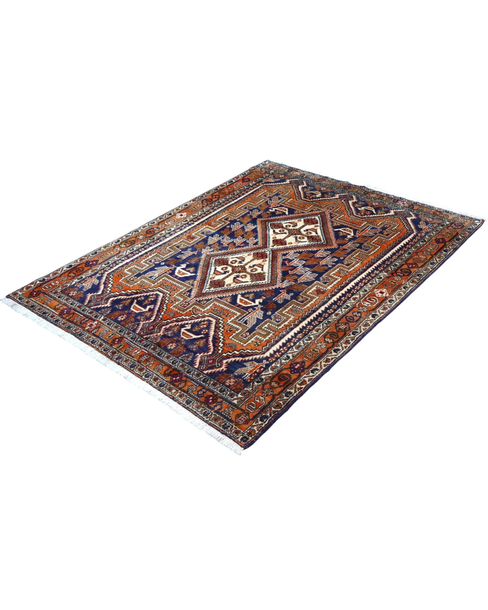 perserteppich-afshar-208-x-150-cm-schurwolle-handgeknupft-45 Afshar Persian Rug 208 × 150 cm, Wool, hand-knotted