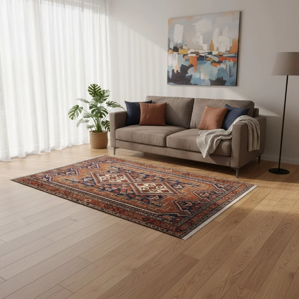 perserteppich-afshar-208-x-150-cm-schurwolle-handgeknupft-54 Afshar Persian Rug 208 × 150 cm, Wool, hand-knotted