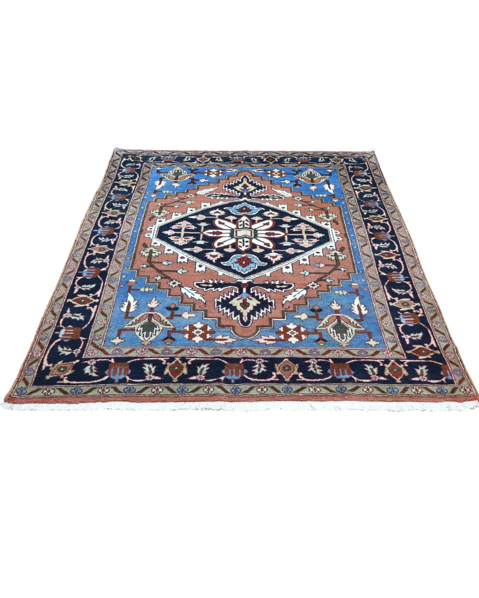 perserteppich-heriz-210-x-160-cm-schurwolle-handgeknupft-24 Hand-Knotted Wool Heriz Persian Rug, 210 × 160 cm