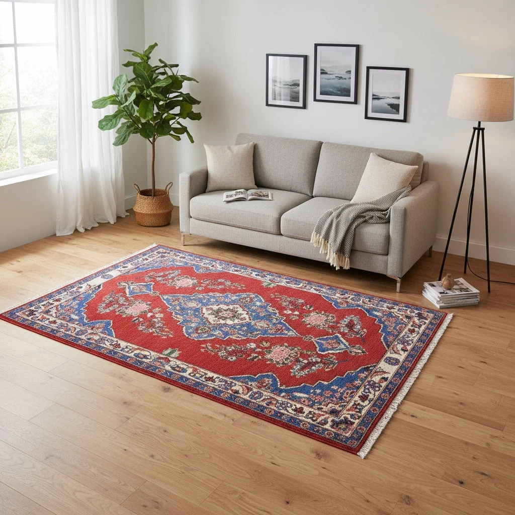 Lilian Persian Rug 205 × 135 cm, Wool, hand-knotted
