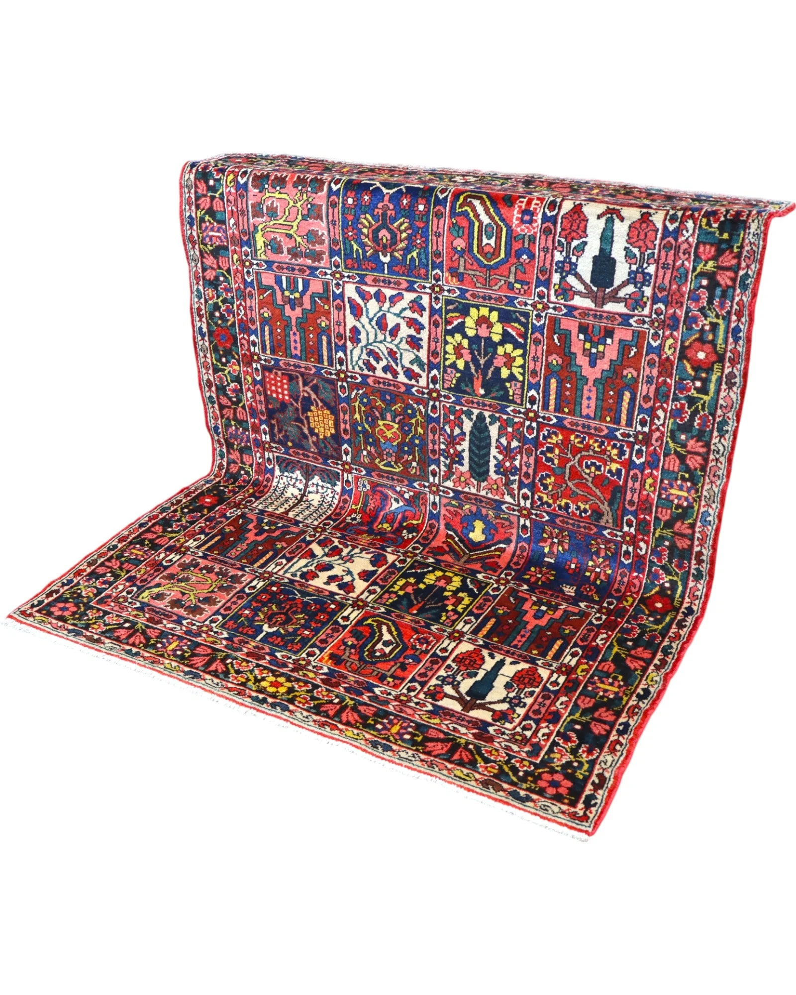 perserteppich-bakhtiari-200-x-150-cm-schurwolle-handgeknupft-41 Bakhtiari Persian Rug — hand-knotted, 200 × 150 cm, Wool