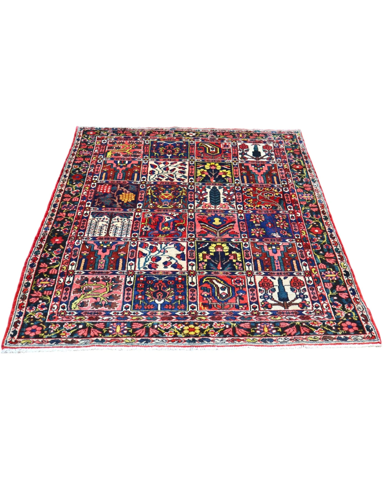 perserteppich-bakhtiari-200-x-150-cm-schurwolle-handgeknupft-45 Bakhtiari Persian Rug — hand-knotted, 200 × 150 cm, Wool