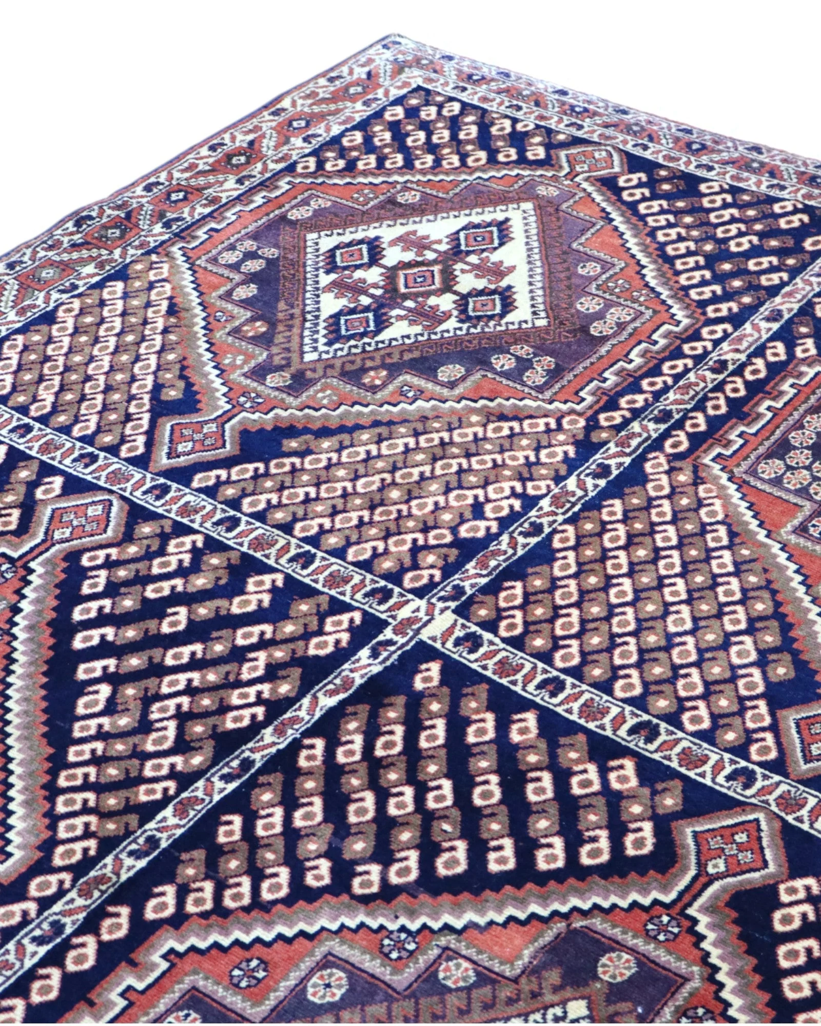 perserteppich-afshar-203-x-150-cm-wolle-handgeknupft-ziegelrot-62 Afshar Persian Rug — hand-knotted, 203 × 150 cm, Wool