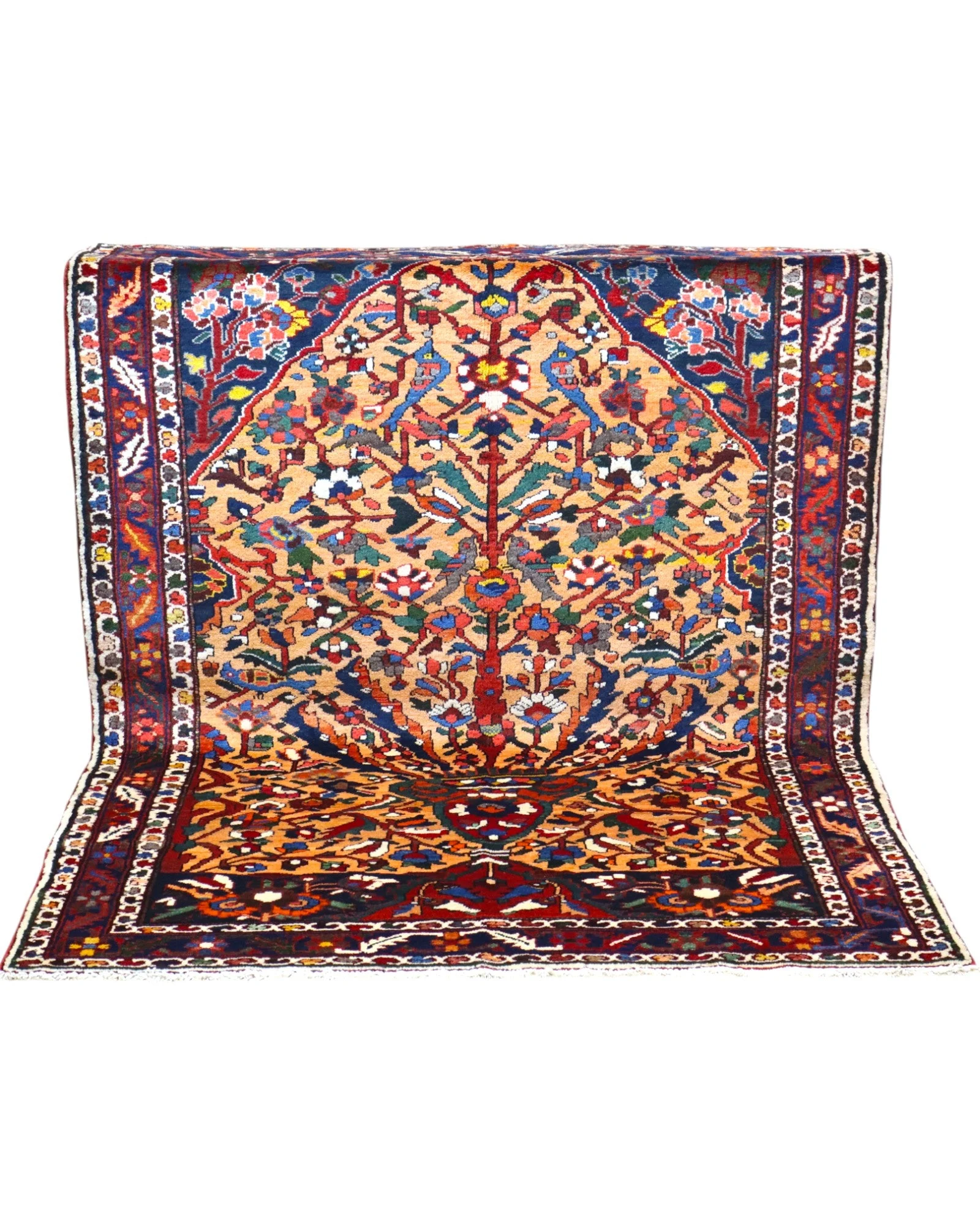 perserteppich-bakhtiyari-204-x-151-cm-wolle-handgeknupft-52 Bakhtiari Persian Rug 204 × 151 cm, Wool, hand-knotted
