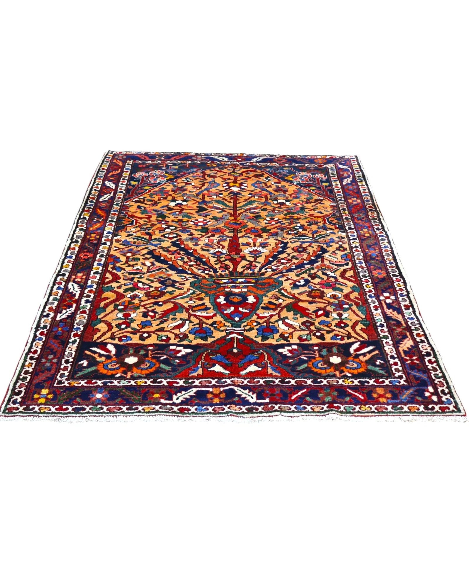 perserteppich-bakhtiyari-204-x-151-cm-wolle-handgeknupft-71 Bakhtiari Persian Rug 204 × 151 cm, Wool, hand-knotted