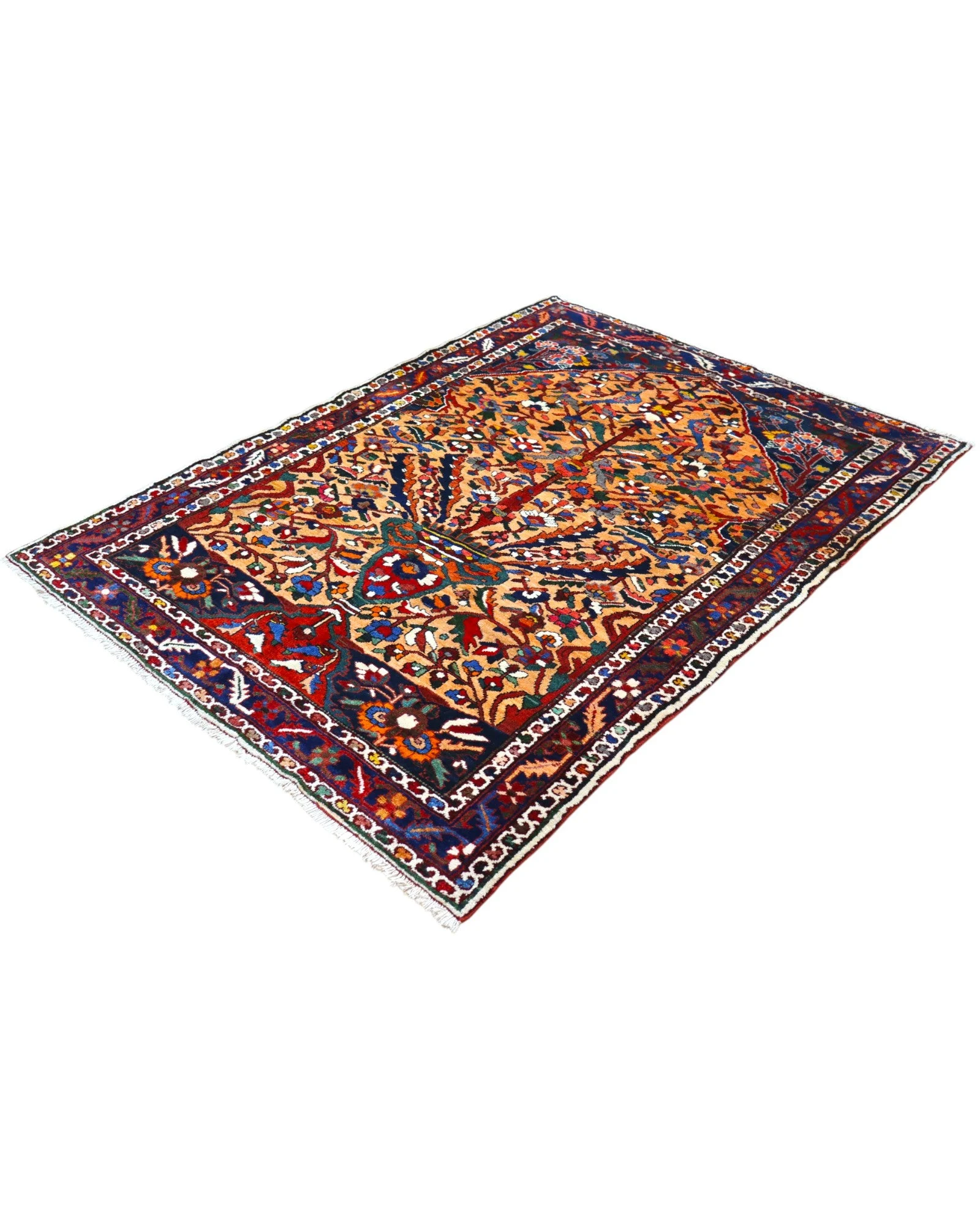 perserteppich-bakhtiyari-204-x-151-cm-wolle-handgeknupft-79 Bakhtiari Persian Rug 204 × 151 cm, Wool, hand-knotted
