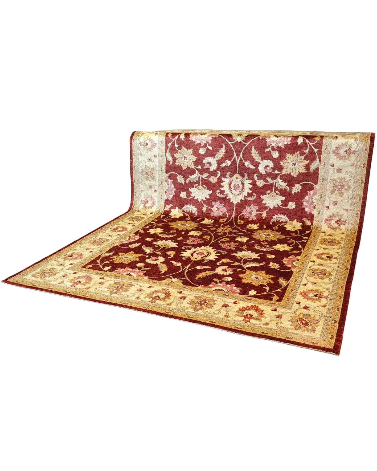 Ziegler Oriental Rug 346 × 272 cm, Wool, hand-knotted