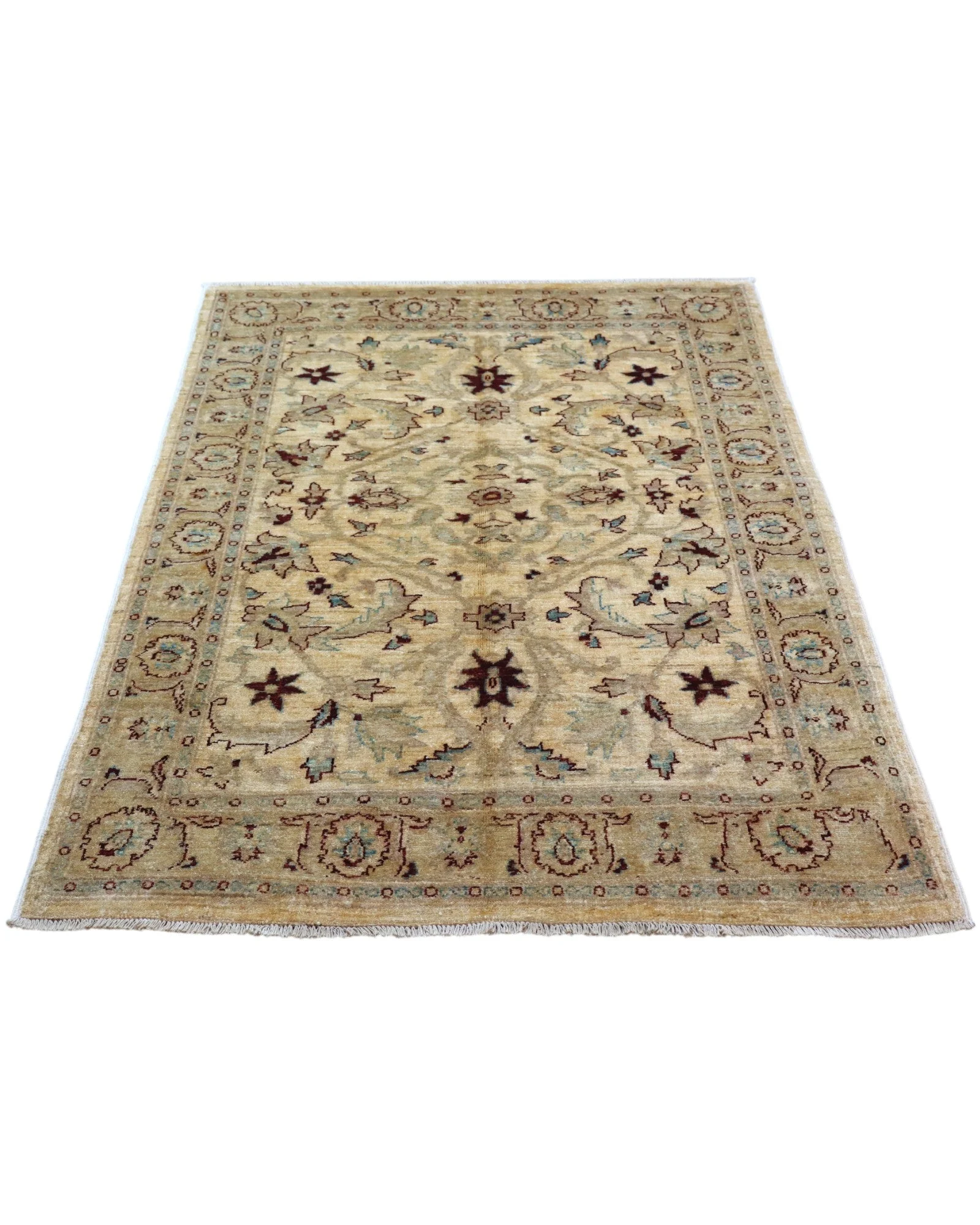 orientteppich-farahan-181-x-126-cm-schurwolle-handgeknupft-60 Hand-Knotted Wool Farahan Afghan Rug, 181 × 126 cm