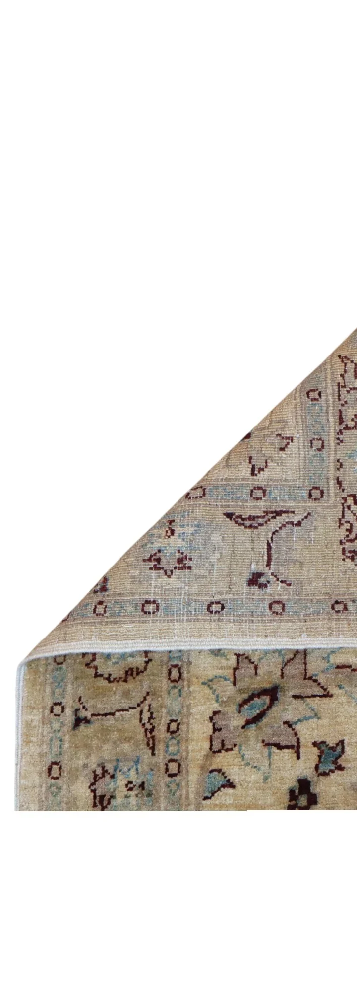 orientteppich-farahan-181-x-126-cm-schurwolle-handgeknupft-rueckseite Hand-Knotted Wool Farahan Afghan Rug, 181 × 126 cm