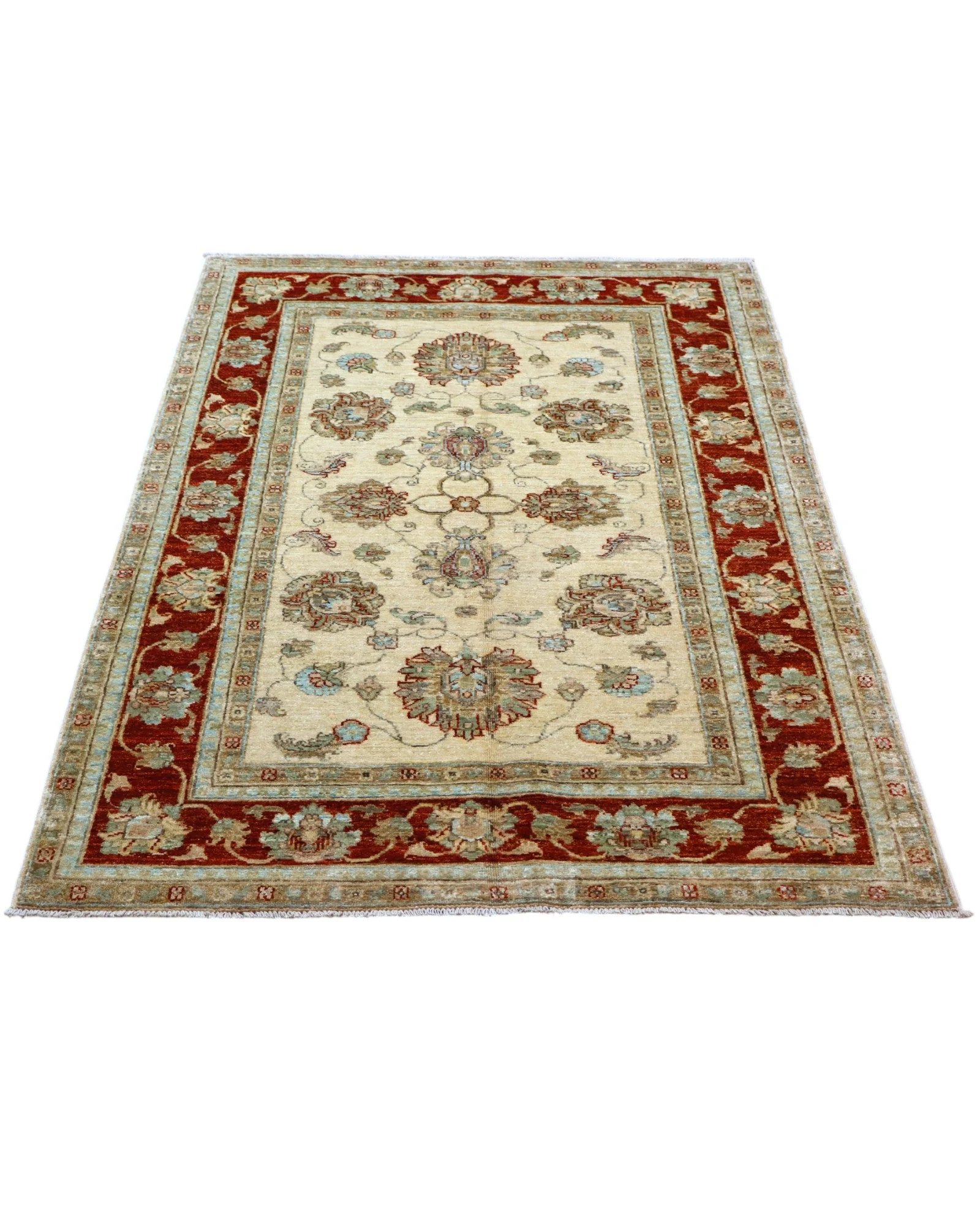 orientteppich-farahan-184-x-116-cm-schurwolle-handgeknupft-floral-54 Hand-Knotted Wool Farahan Afghan Rug, 184 × 116 cm