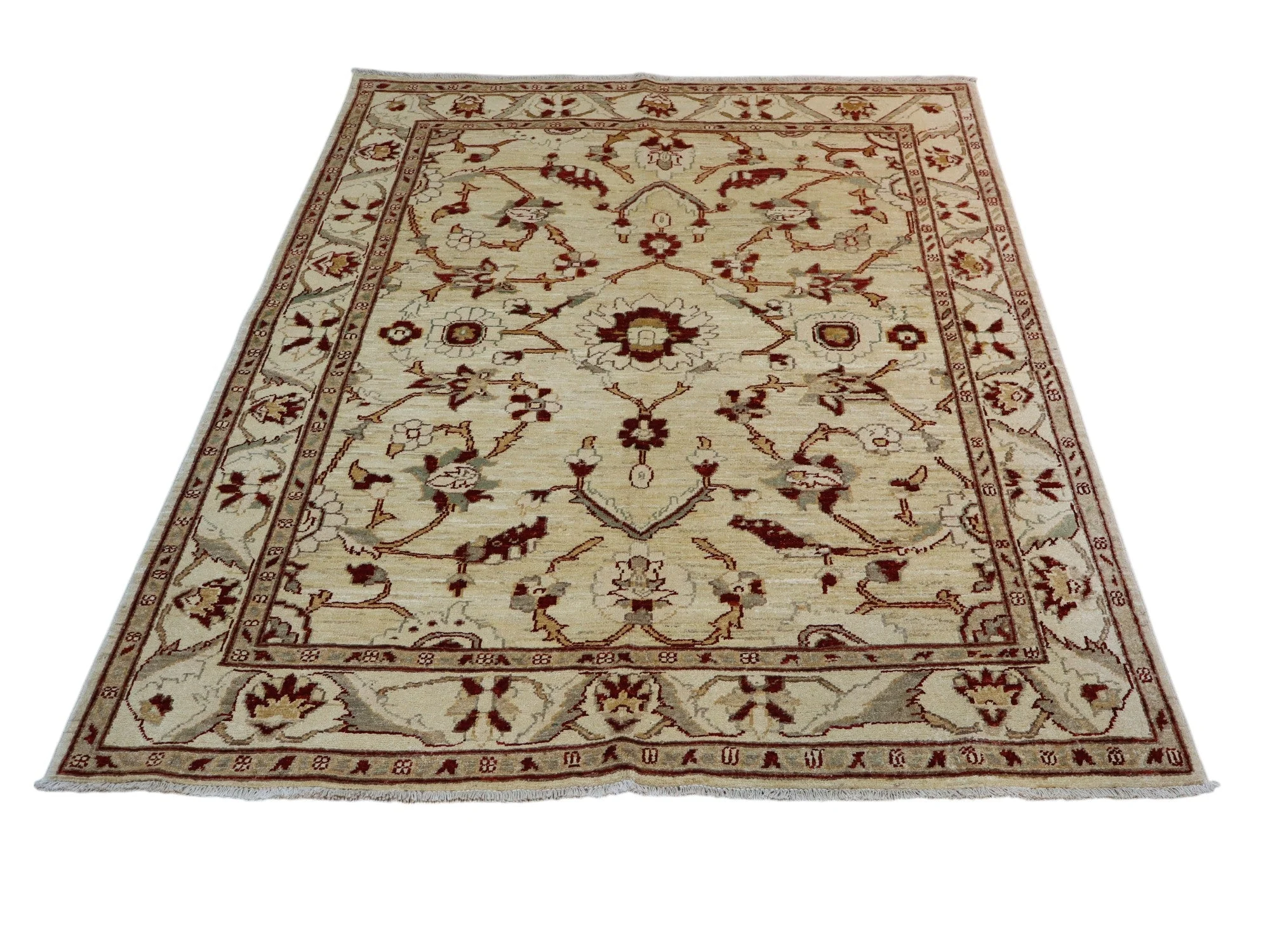 Ziegler Persian Rug 200 × 153 cm, Wool, hand-knotted