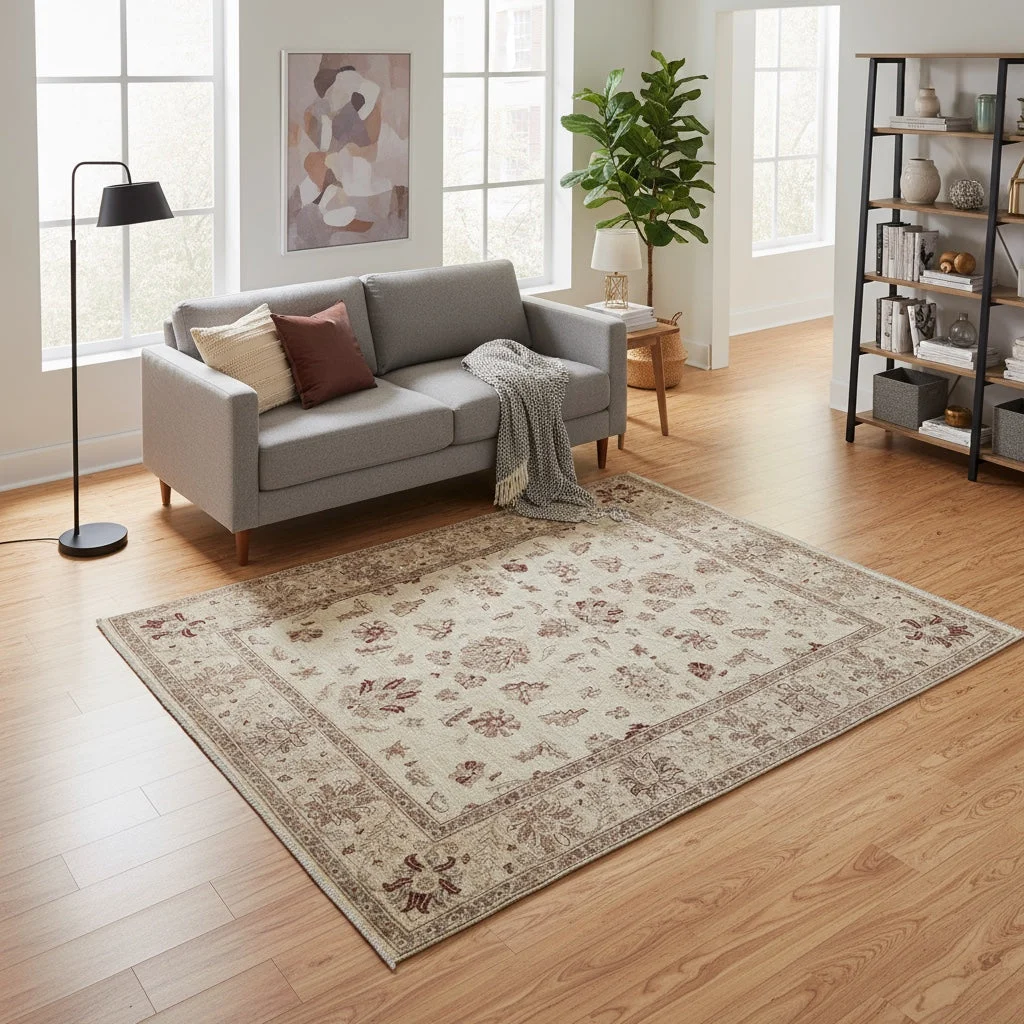perserteppich-arak-149-x-196-cm-schurwolle-handgeknupft-antik-17 Hand-Knotted Wool Farahan Persian Rug, 149 × 196 cm