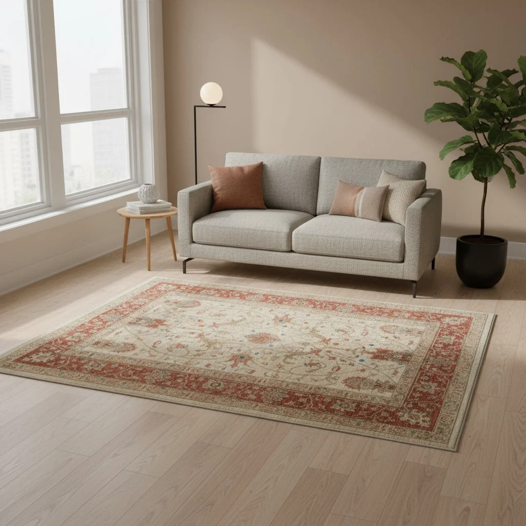 perserteppich-farahan-153-x-191-cm-schurwolle-handgeknupft-16 Hand-Knotted Wool Farahan Persian Rug, 153 × 191 cm