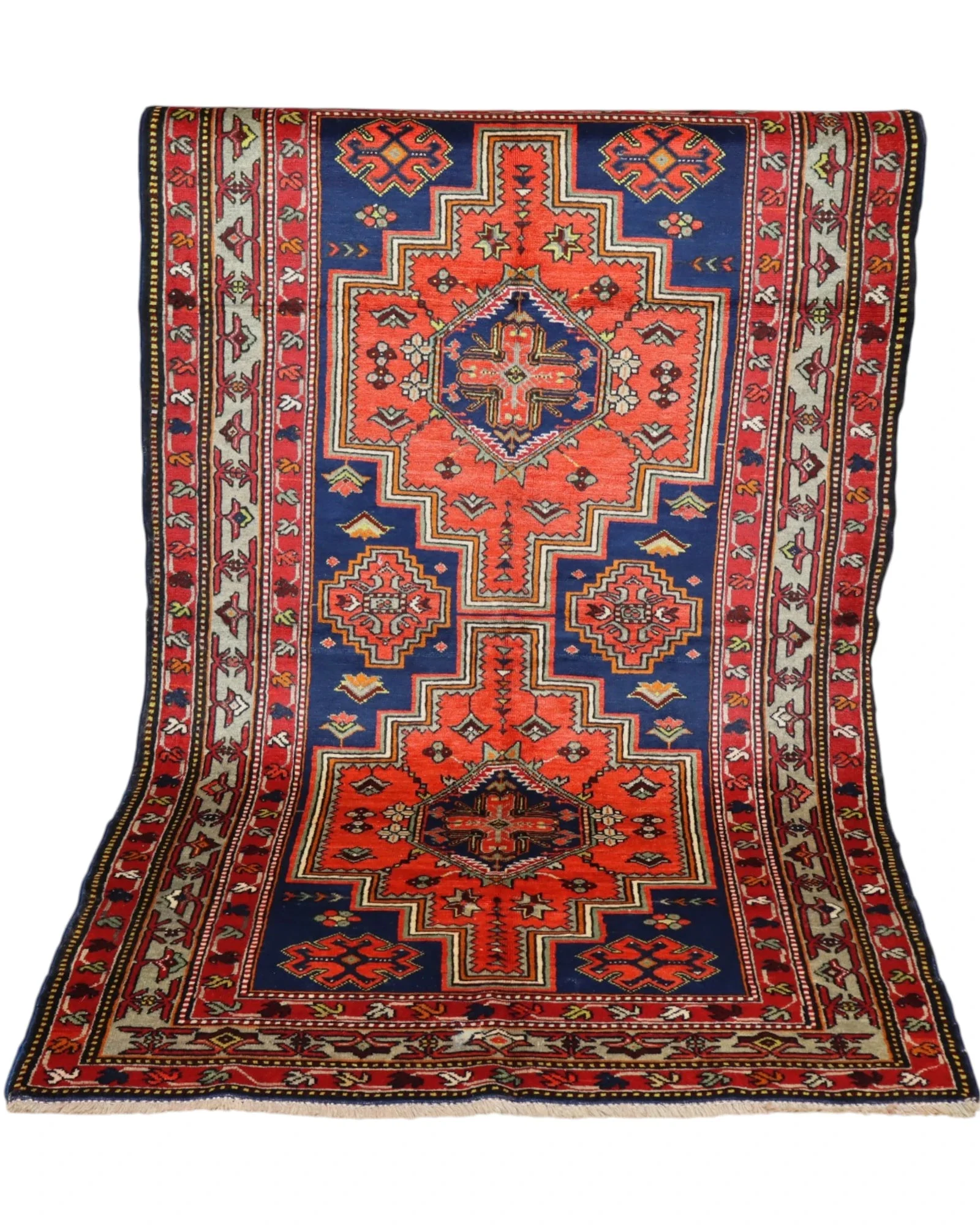 perserteppich-shirvan-197-x-122-cm-schurwolle-handgeknupft-6 Hand-Knotted Wool Oriental Rug, 197 × 122 cm