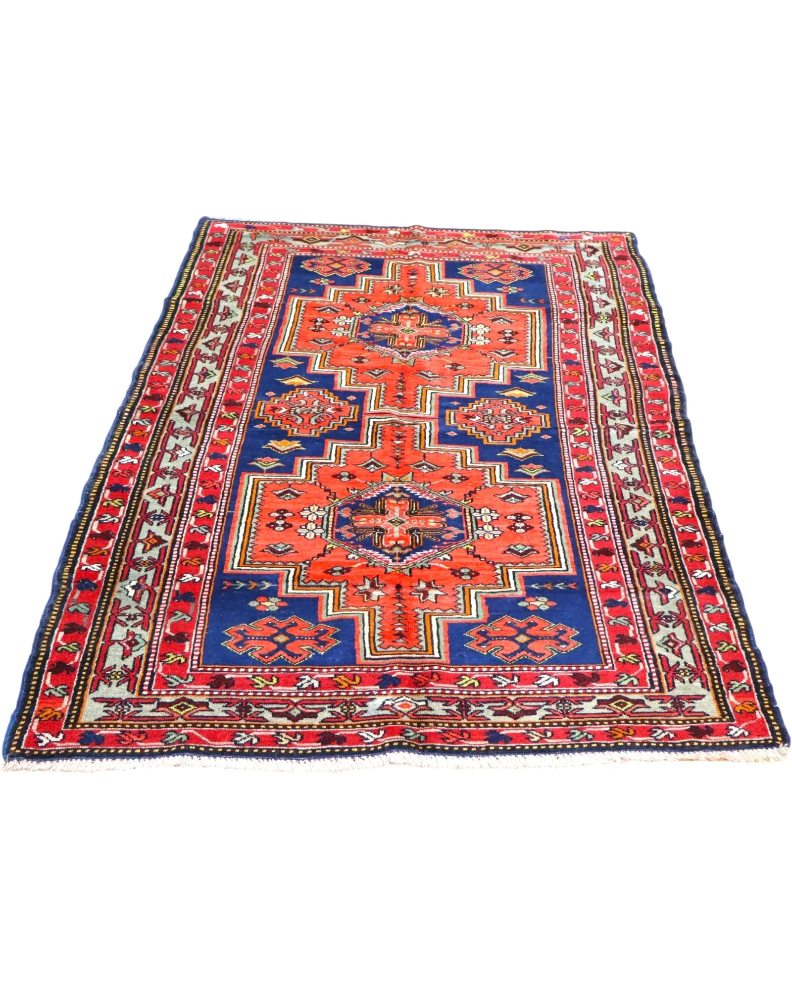 perserteppich-shirvan-197-x-122-cm-schurwolle-handgeknupft-12 Hand-Knotted Wool Oriental Rug, 197 × 122 cm