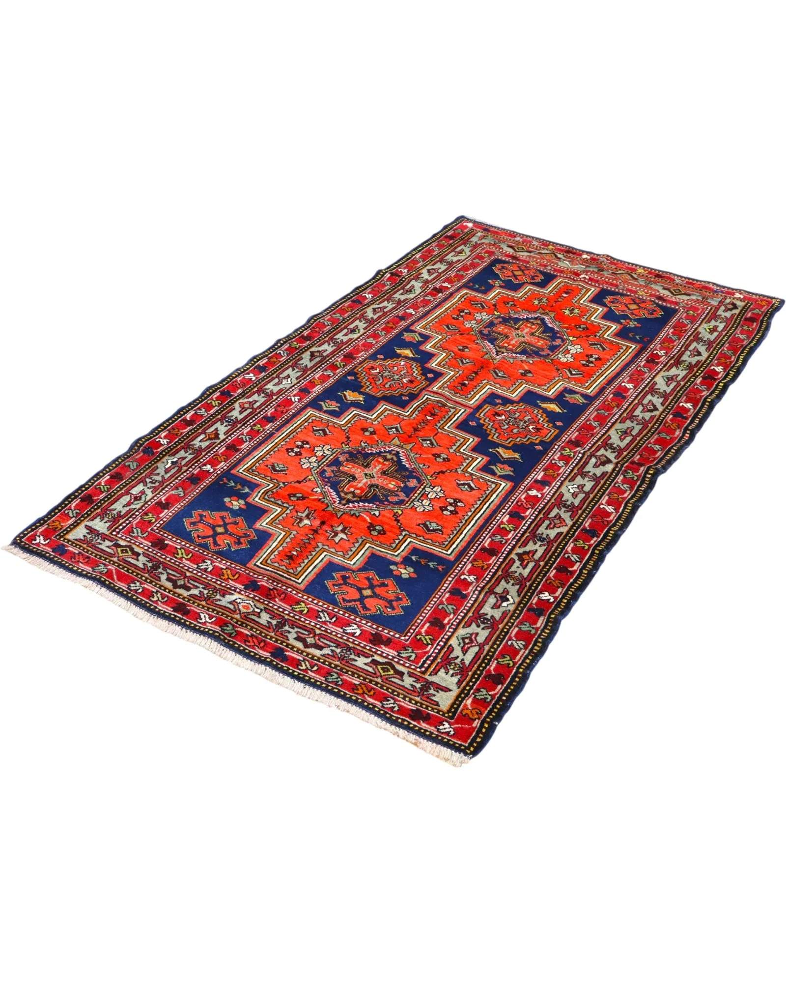 perserteppich-shirvan-197-x-122-cm-schurwolle-handgeknupft-15 Hand-Knotted Wool Oriental Rug, 197 × 122 cm