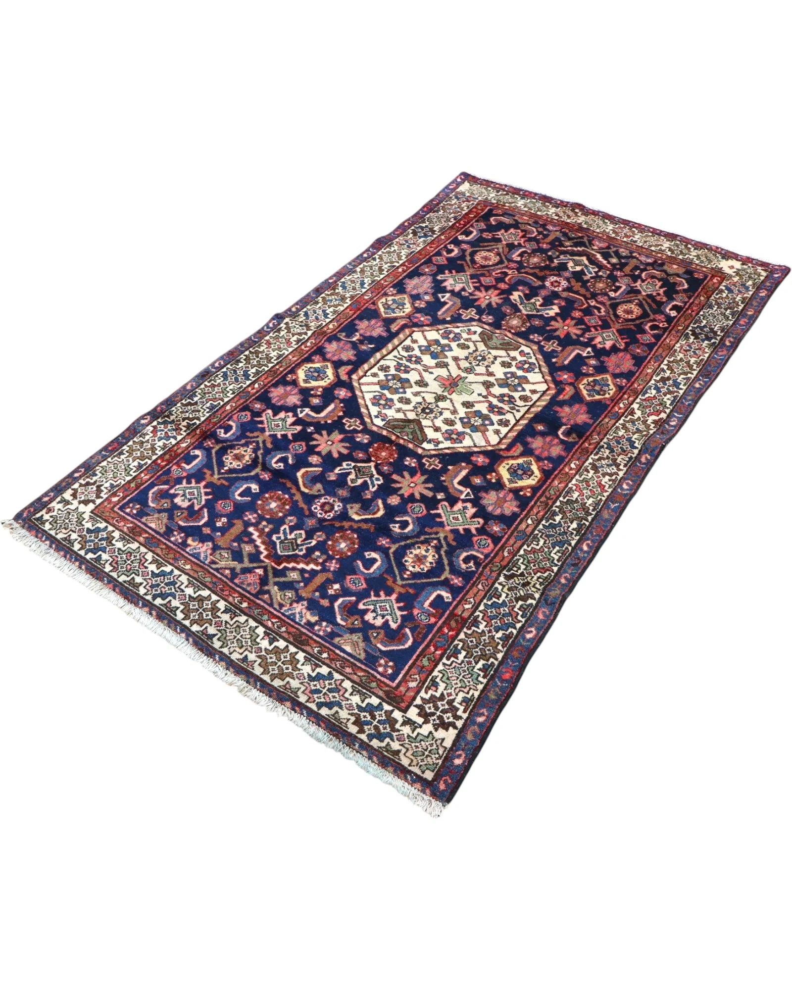 orientteppich-kaukasus-188-x-115-cm-schurwolle-handgeknupft-15 Turkish Rug — hand-knotted, 188 × 115 cm, Wool