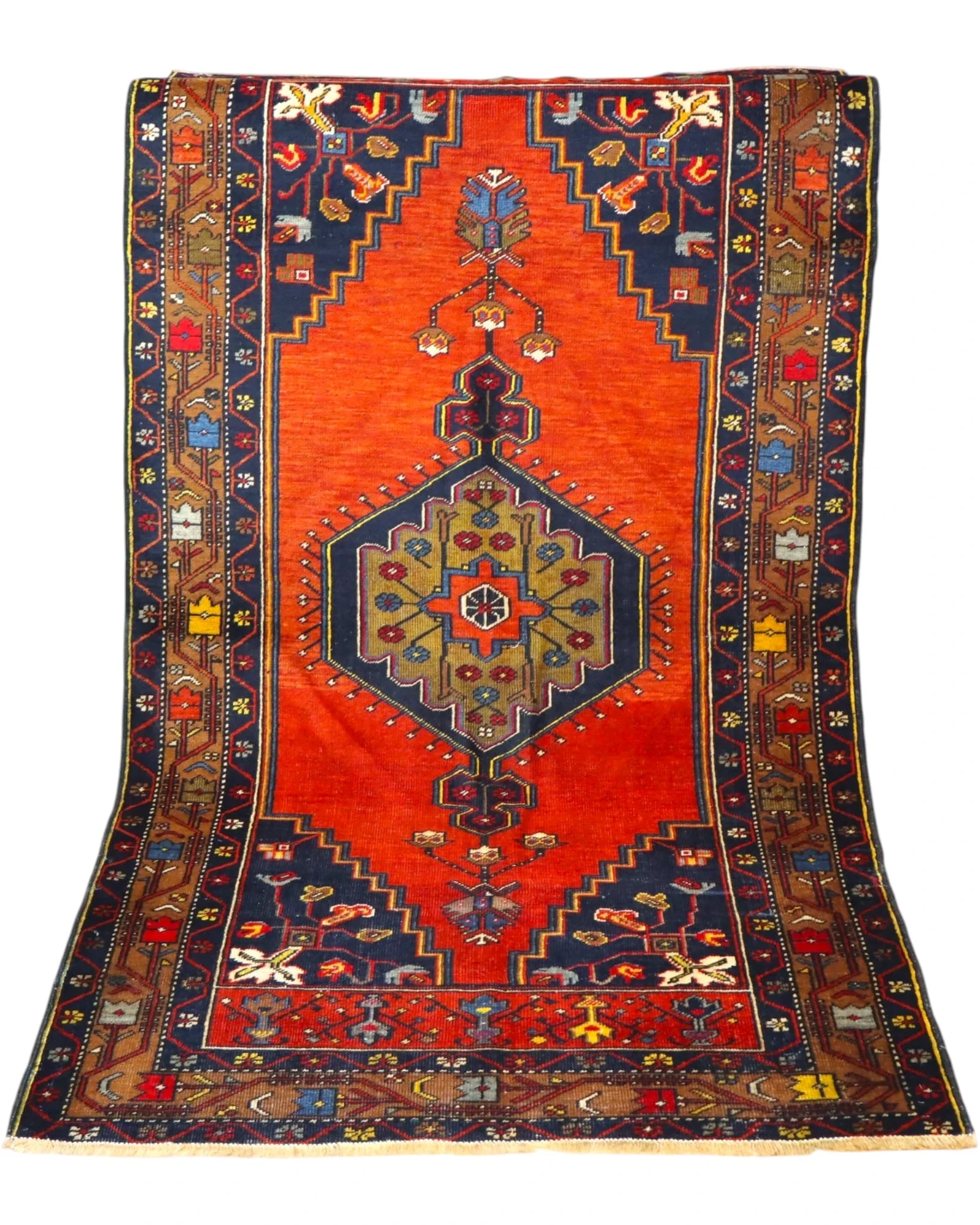 orientteppich-kaukasus-220-x-115-cm-schurwolle-handgeknupft-2 Turkish Rug 220 × 115 cm, Wool, hand-knotted