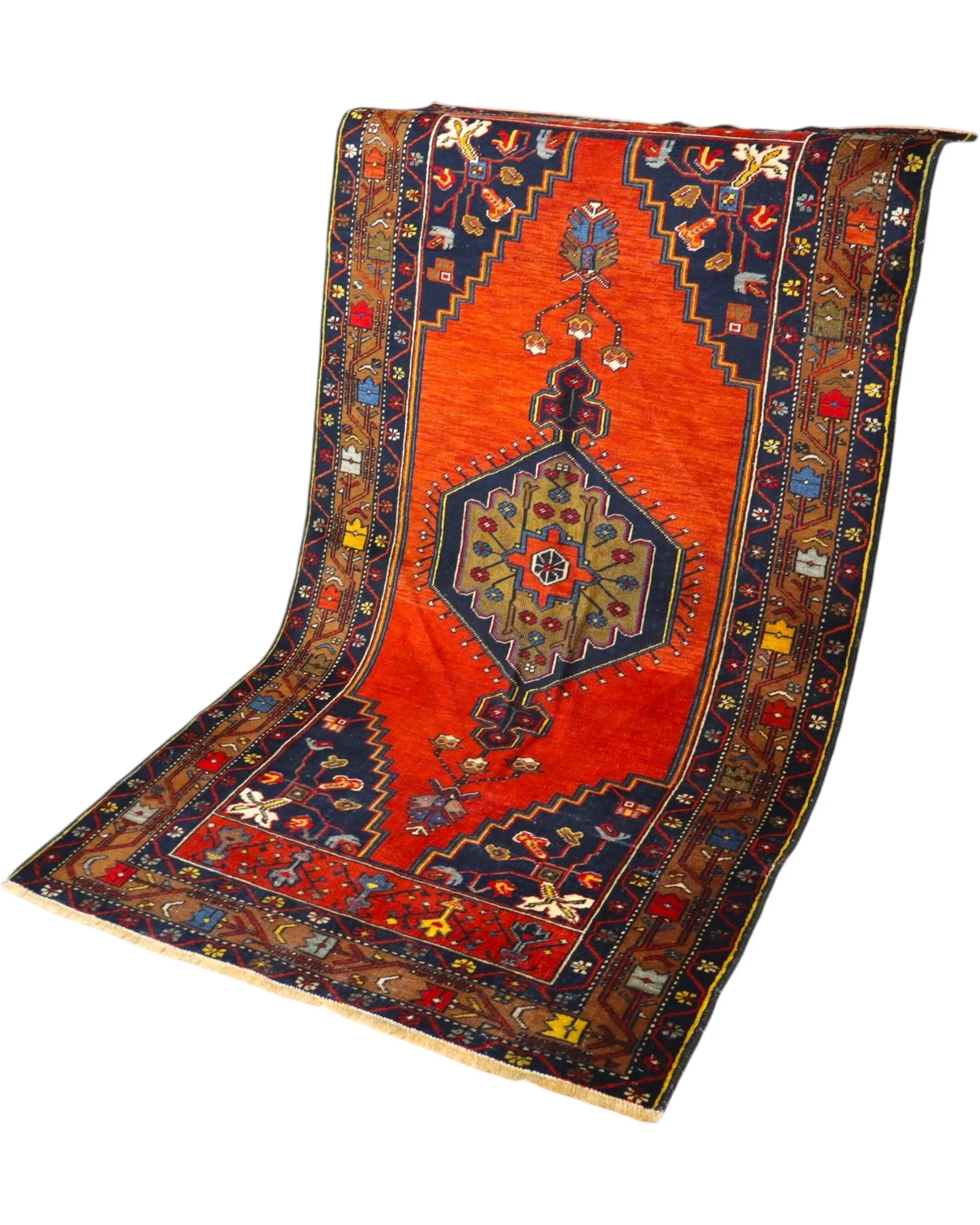 orientteppich-kaukasus-220-x-115-cm-schurwolle-handgeknupft-6 Turkish Rug 220 × 115 cm, Wool, hand-knotted