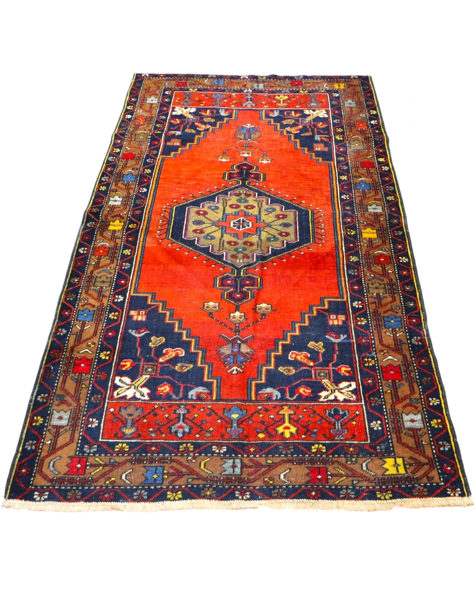 orientteppich-kaukasus-220-x-115-cm-schurwolle-handgeknupft-8 Turkish Rug 220 × 115 cm, Wool, hand-knotted