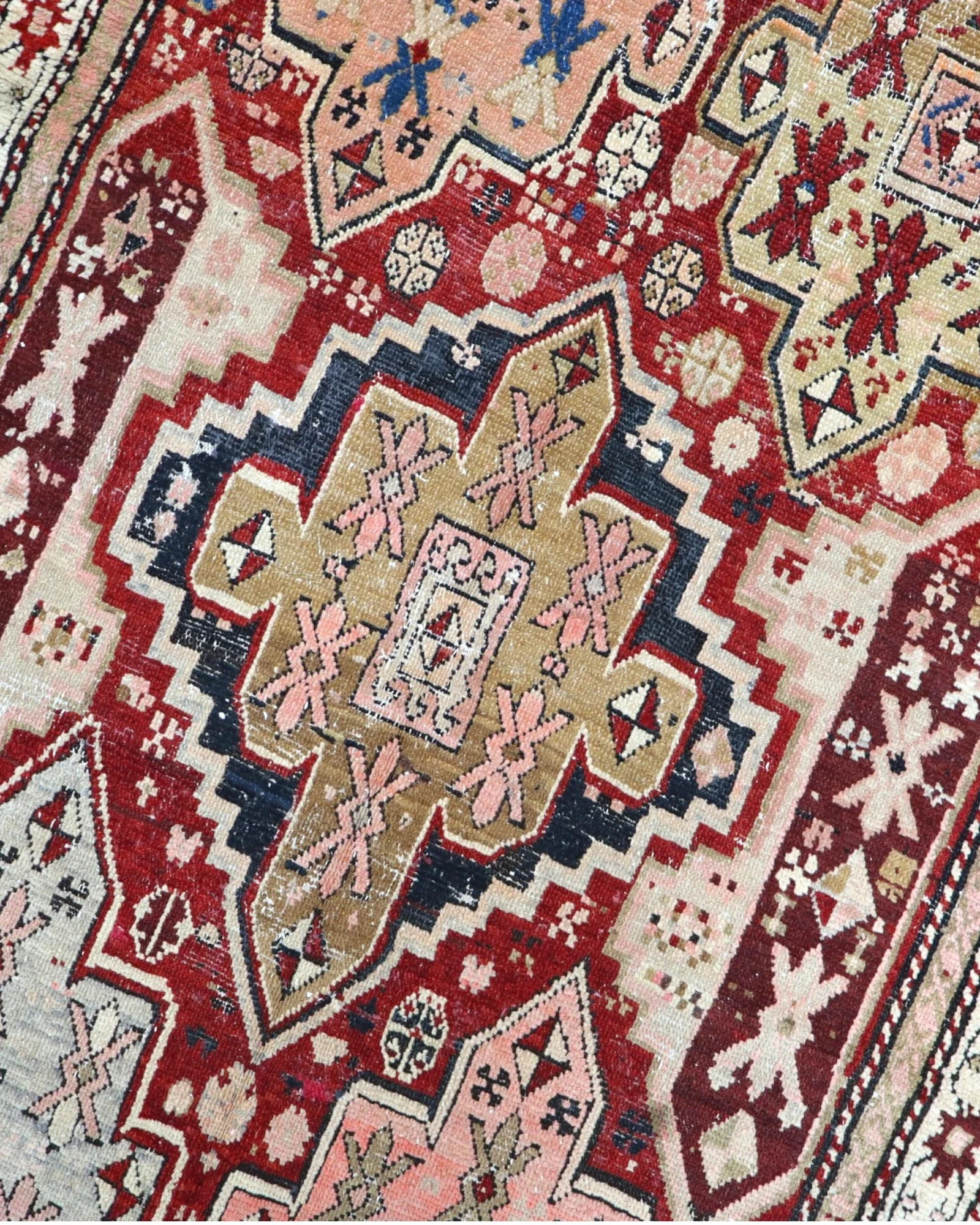 Oriental Rug 100 × 275 cm, Wool, hand-knotted