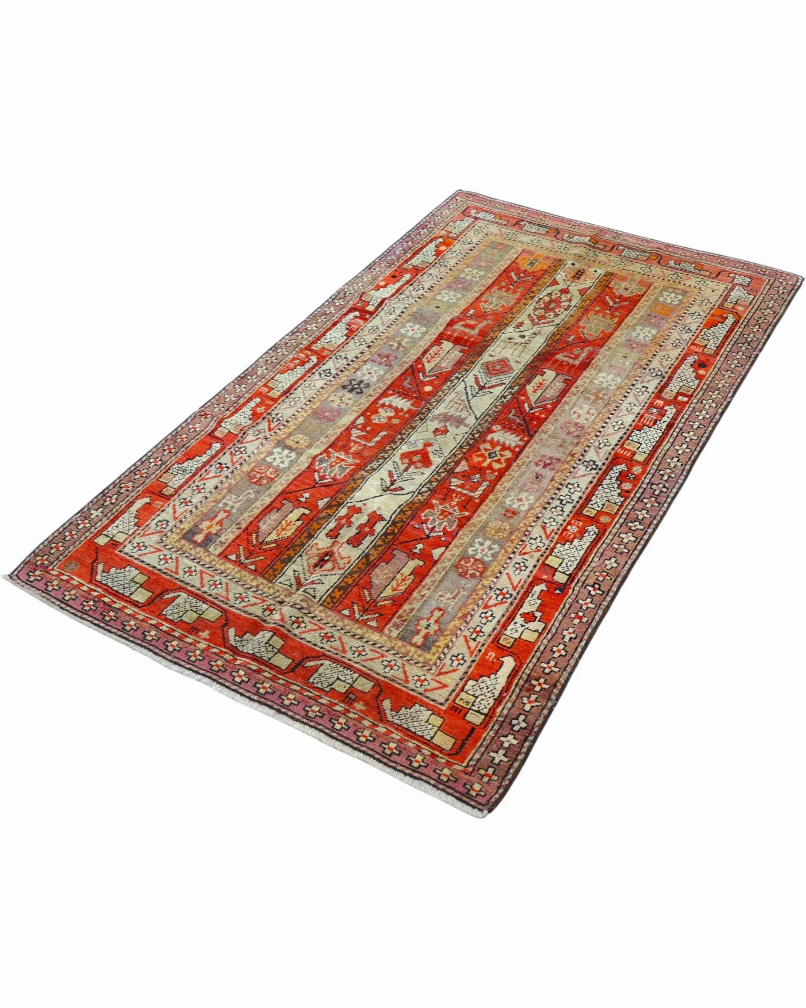 Turkish Rug 183 × 112 cm, Wool, hand-knotted