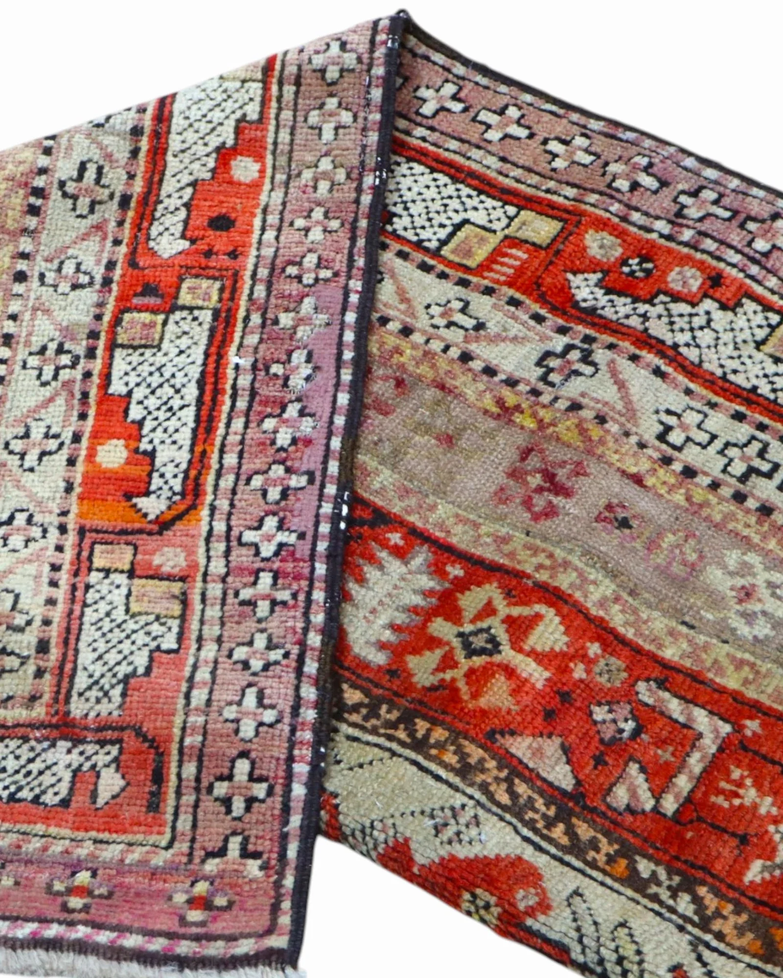 Turkish Rug 183 × 112 cm, Wool, hand-knotted