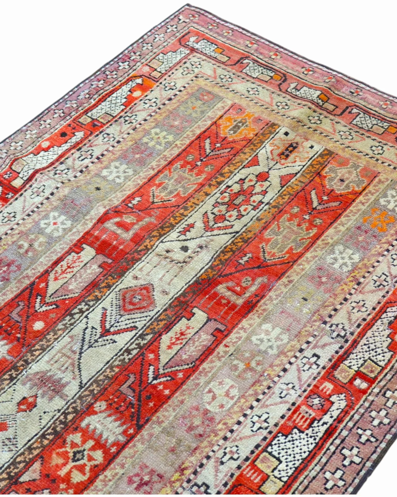 Turkish Rug 183 × 112 cm, Wool, hand-knotted