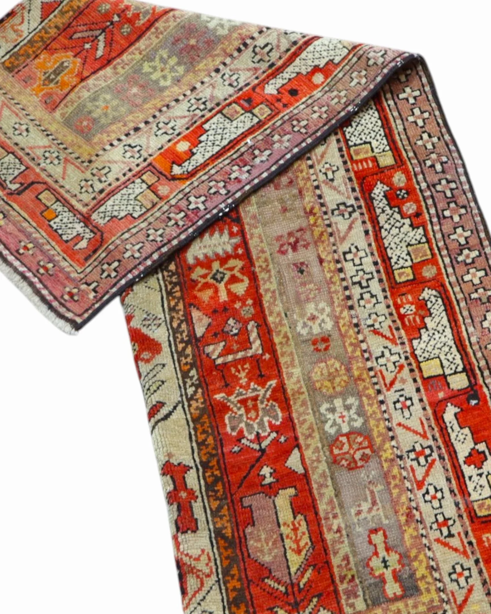 Turkish Rug 183 × 112 cm, Wool, hand-knotted