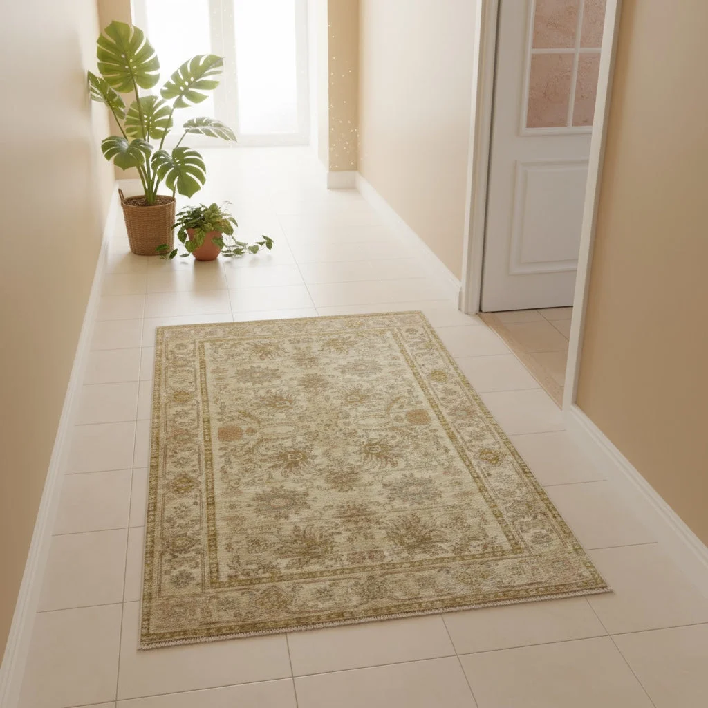 Ziegler Oriental Rug 185 × 120 cm, Wool, hand-knotted
