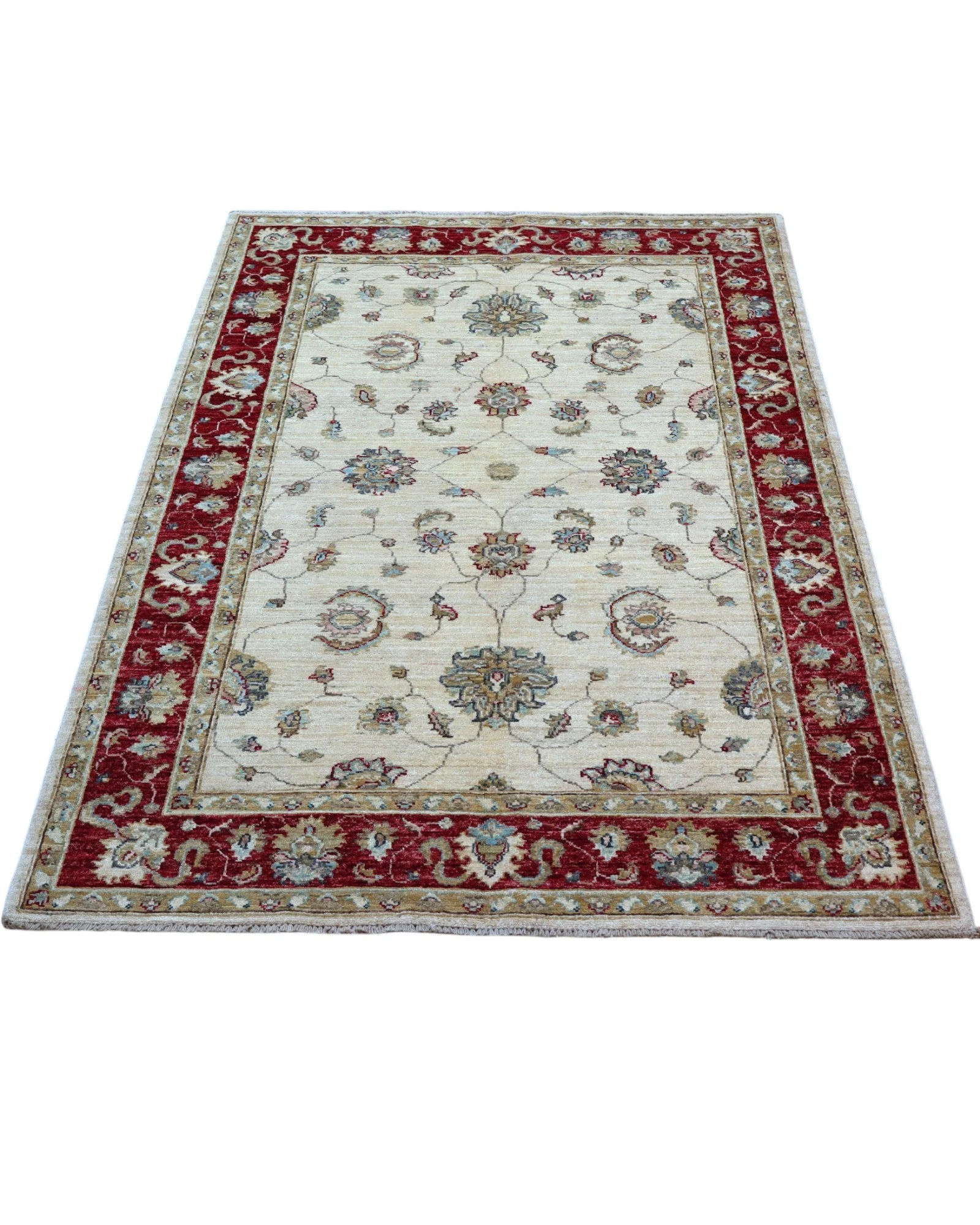 orientteppich-afghanistan-175-x-127-cm-schurwolle-handgeknupft-17 Hand-Knotted Wool Ziegler Afghan Rug, 175 × 127 cm