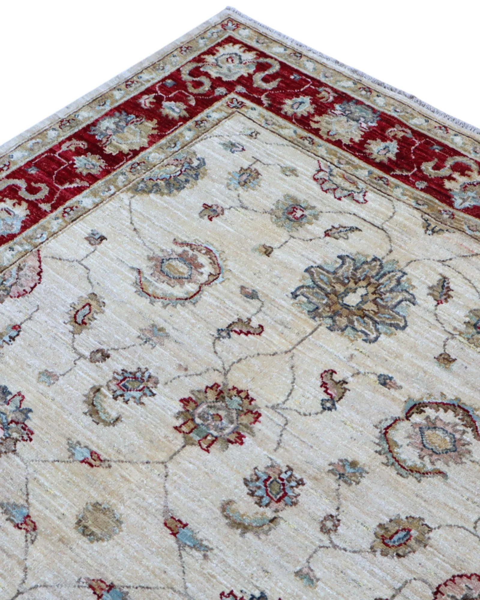 orientteppich-afghanistan-175-x-127-cm-schurwolle-handgeknupft-21 Hand-Knotted Wool Ziegler Afghan Rug, 175 × 127 cm